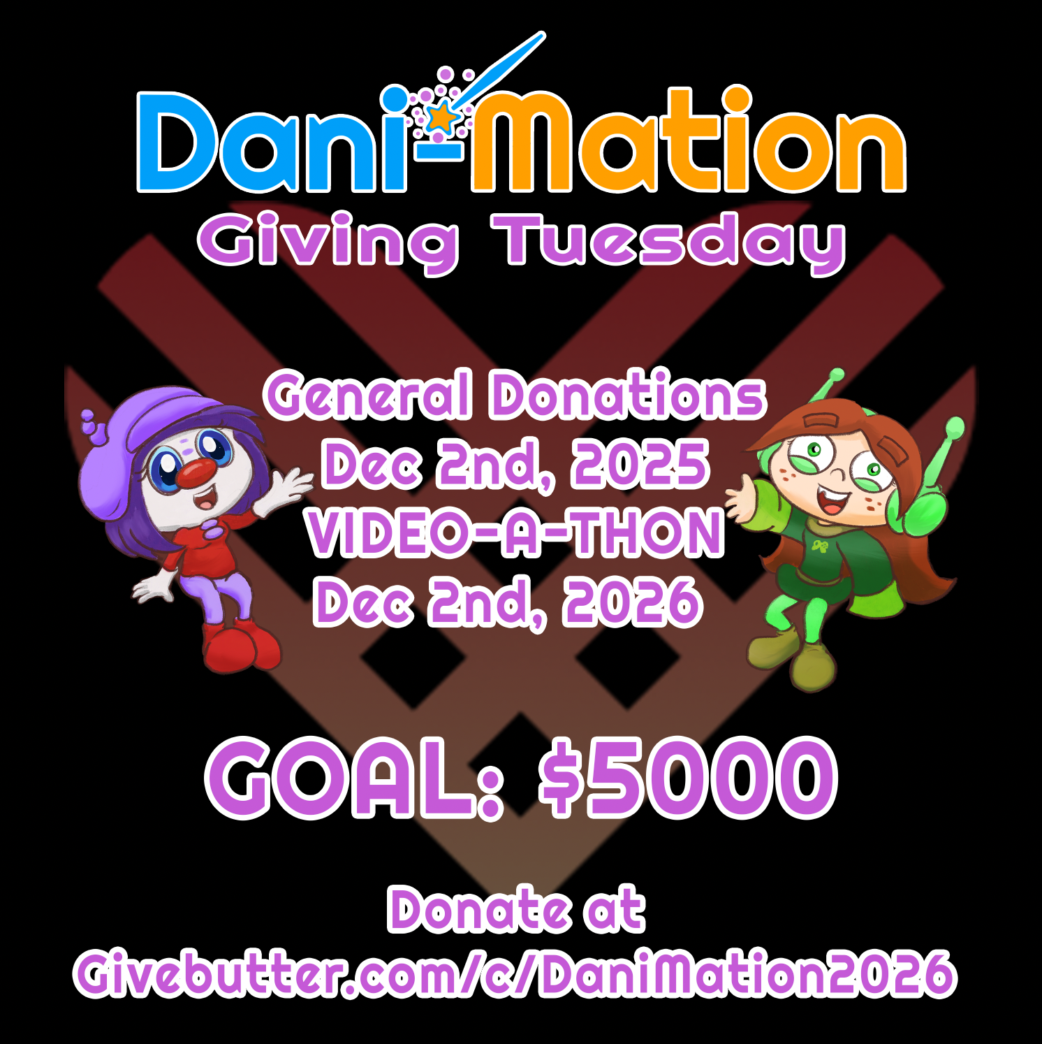 Campaign cover image for GivingTuesday 2026 VIDEO-A-THON