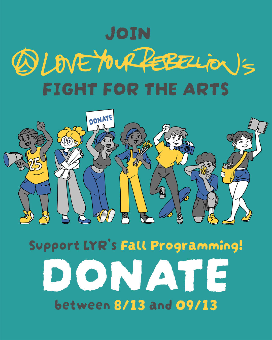 Campaign cover image for Fight for the Arts