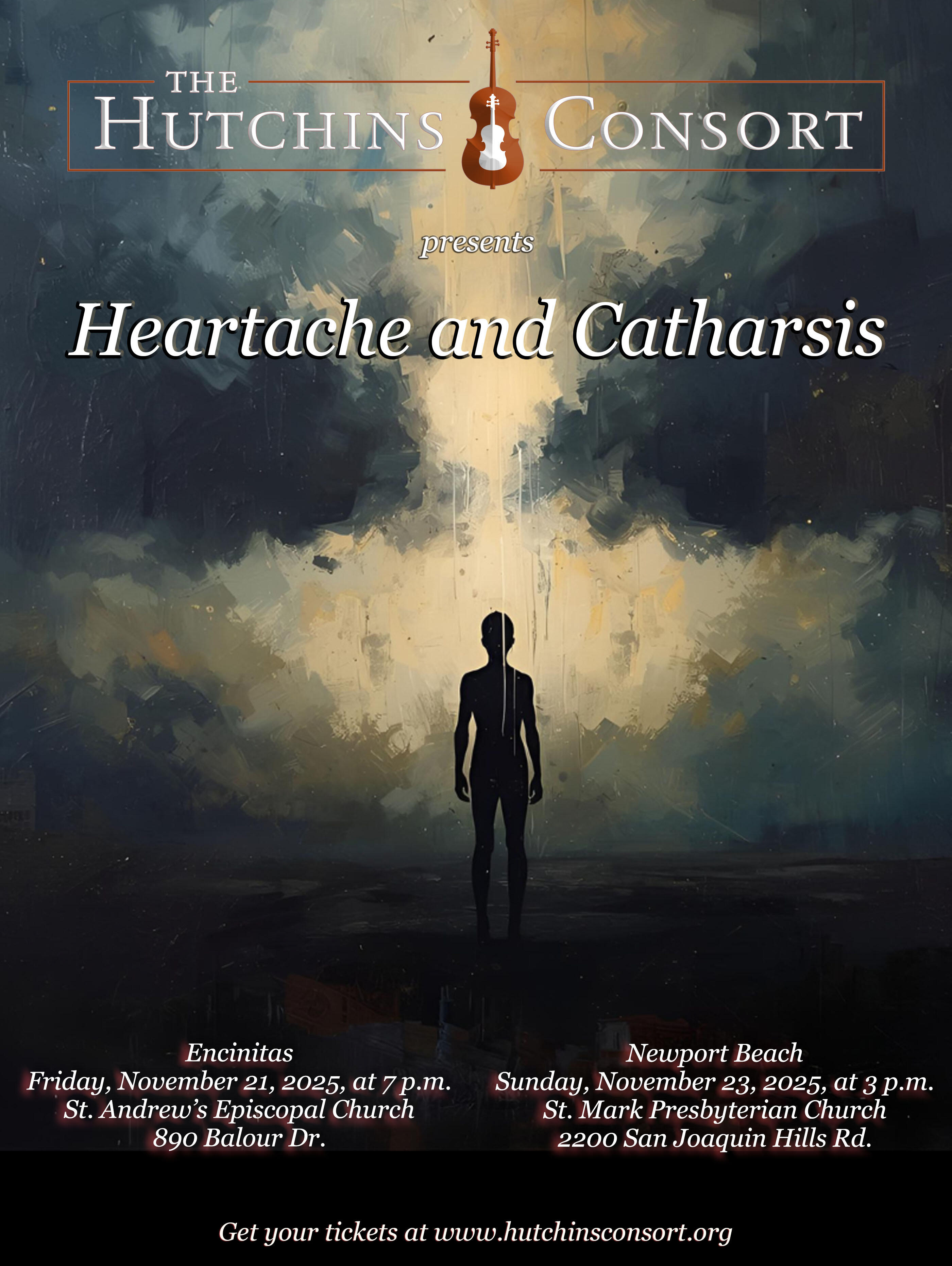 Campaign cover image for Hutchins Consort: Heartache and Catharsis (Encinitas)