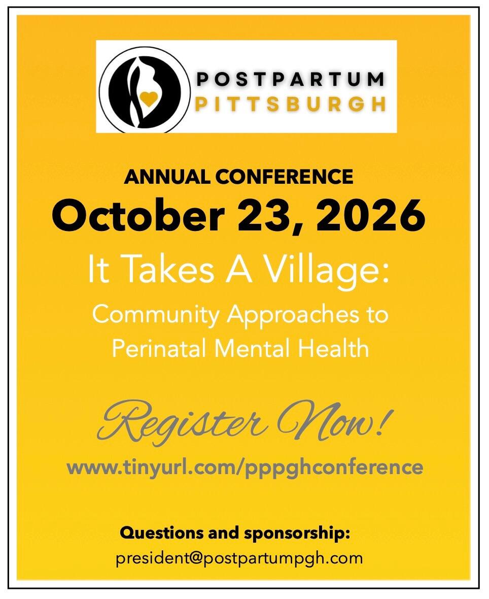 Campaign cover image for Postpartum Pittsburgh Annual Conference 2026