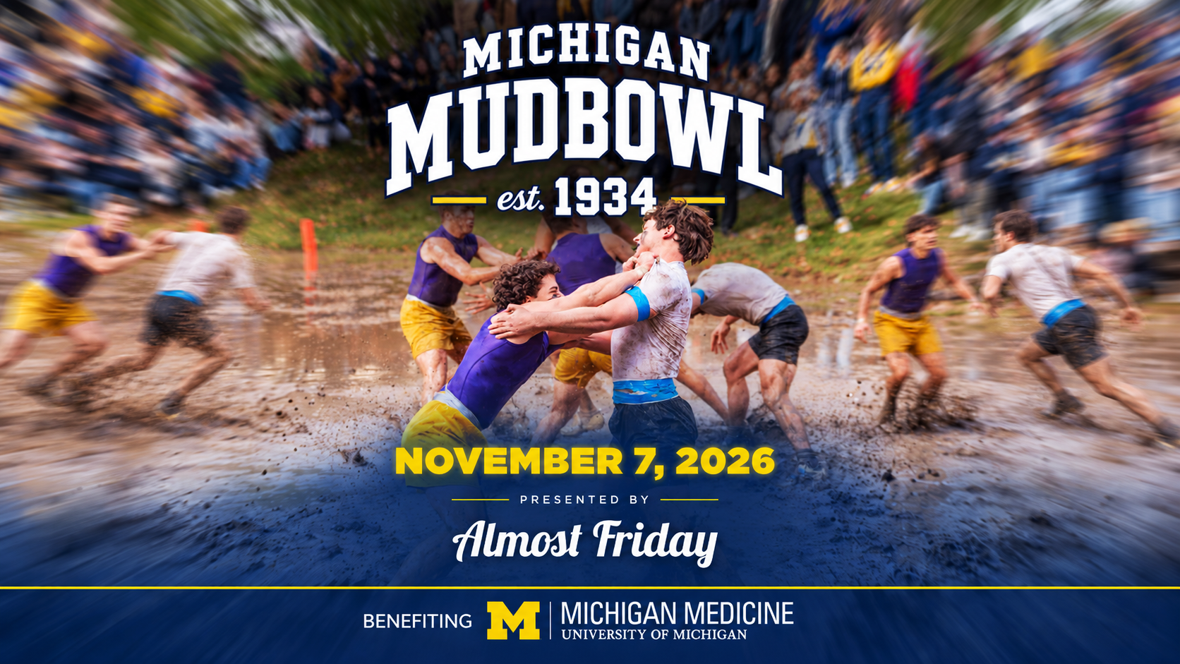 Campaign cover image for 92nd Annual Michigan Mudbowl
