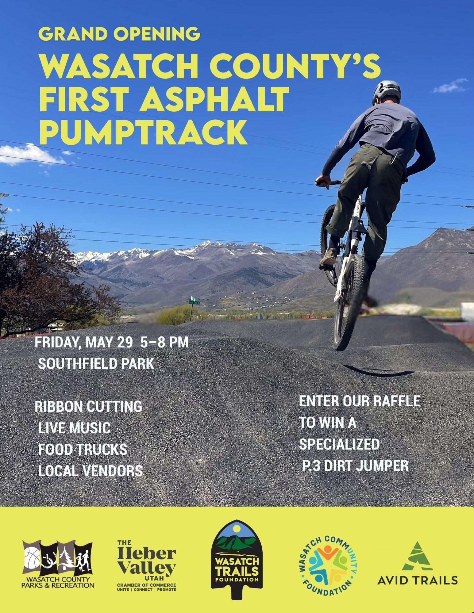 Campaign cover image for Pumptrack Ribbon Cutting & Grand Opening