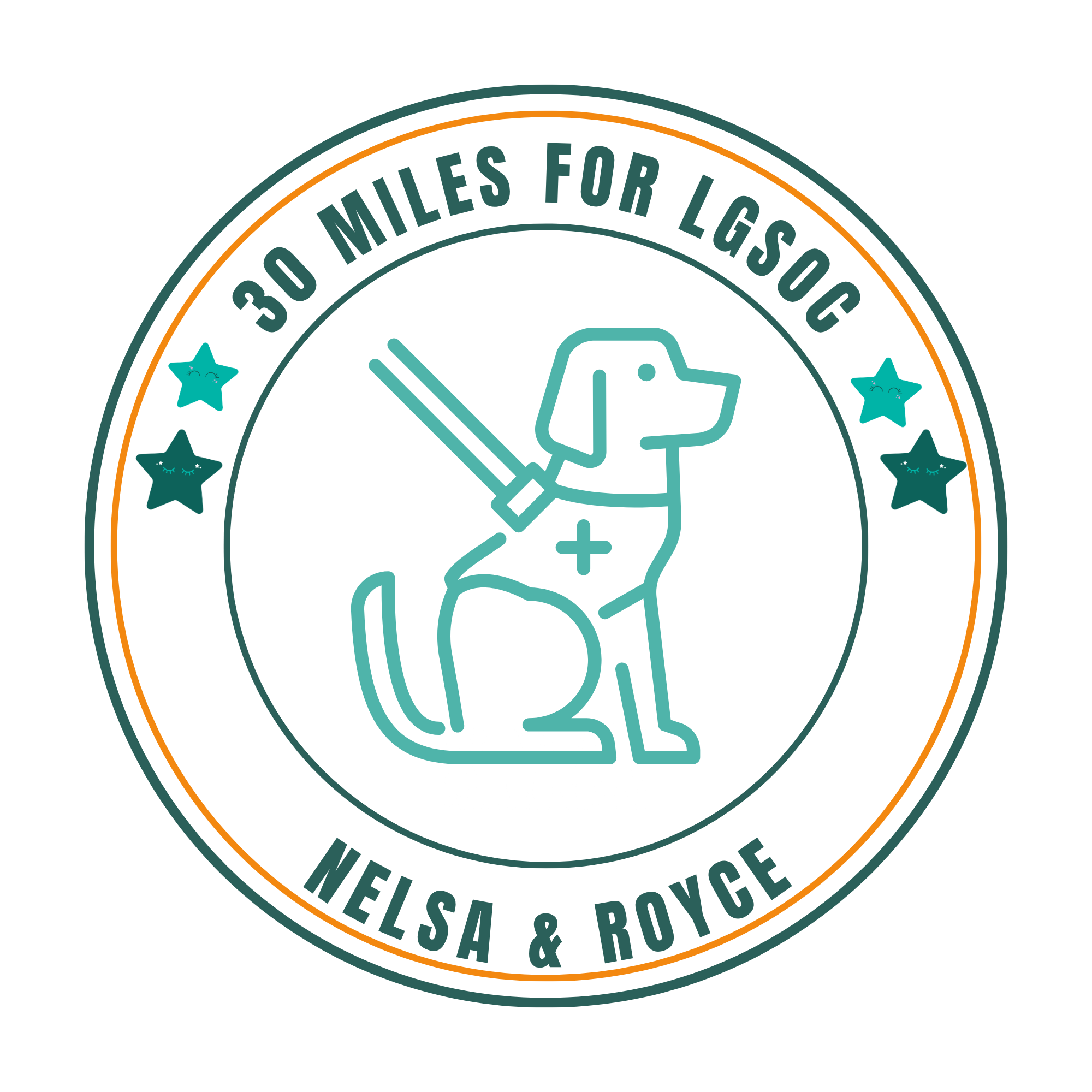 Campaign cover image for 30 Miles for LGSOC: Nelsa & Royce