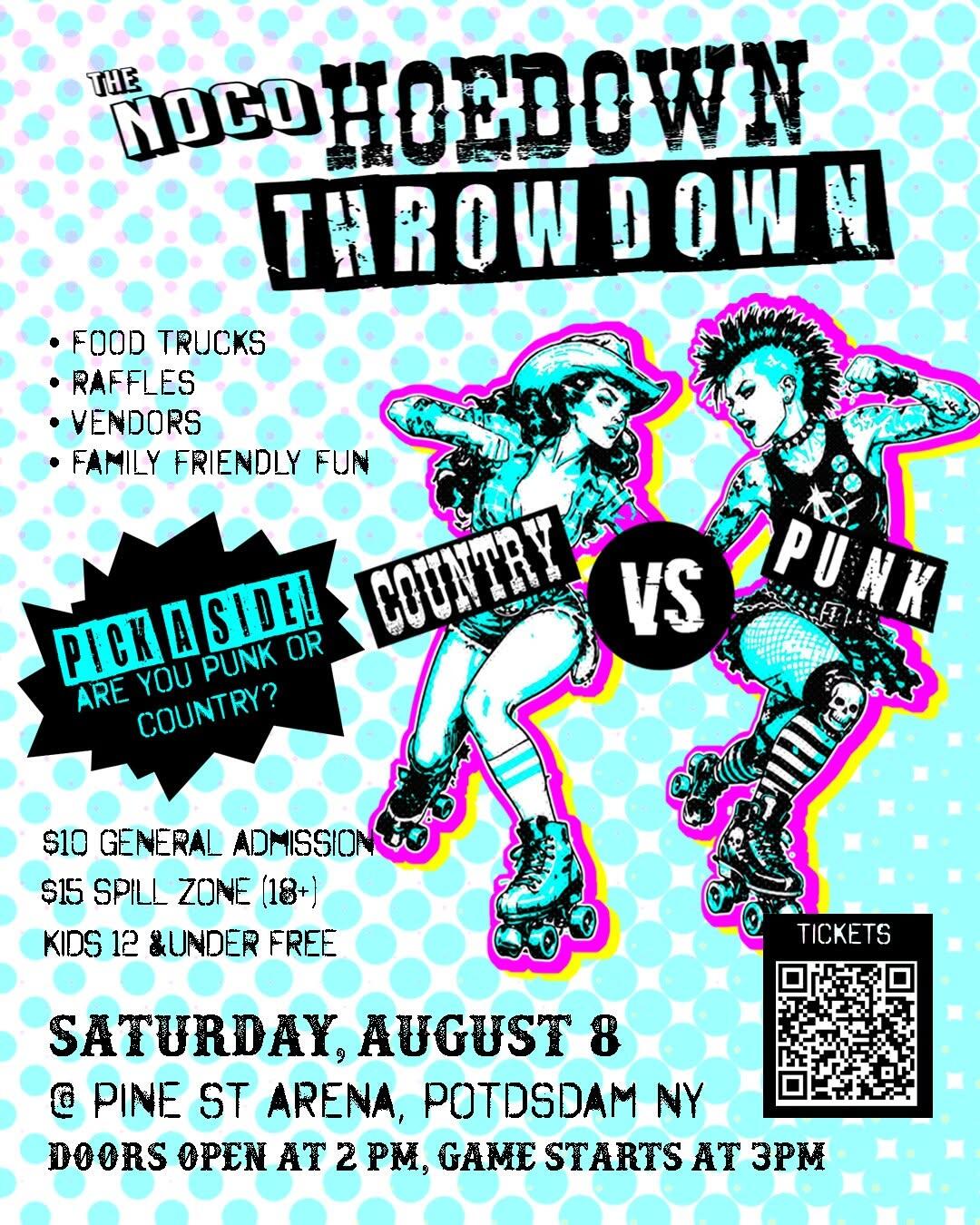Campaign cover image for NoCo Roller Derby Hoedown Throwdown