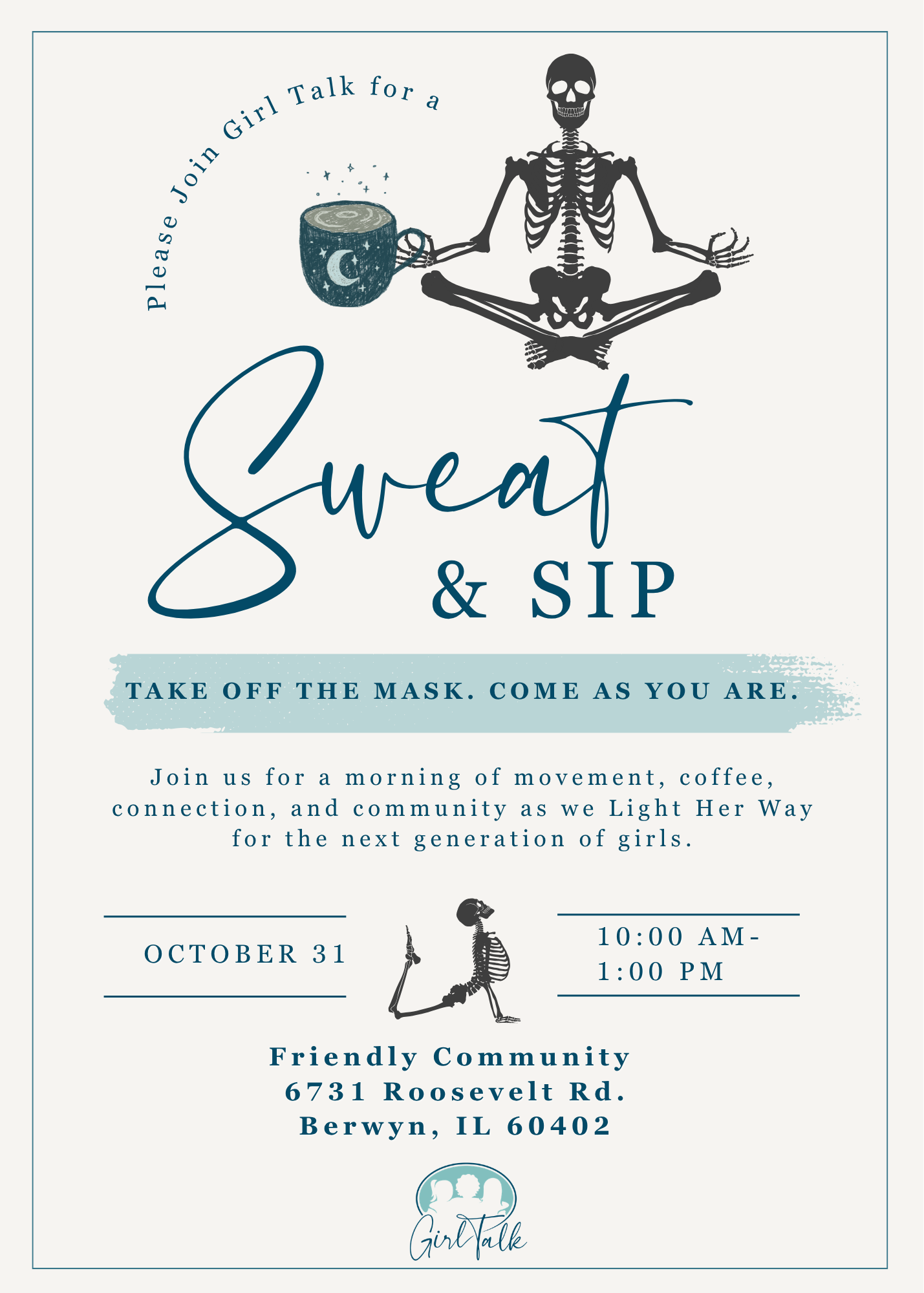 Campaign cover image for Sweat & Sip: Halloween