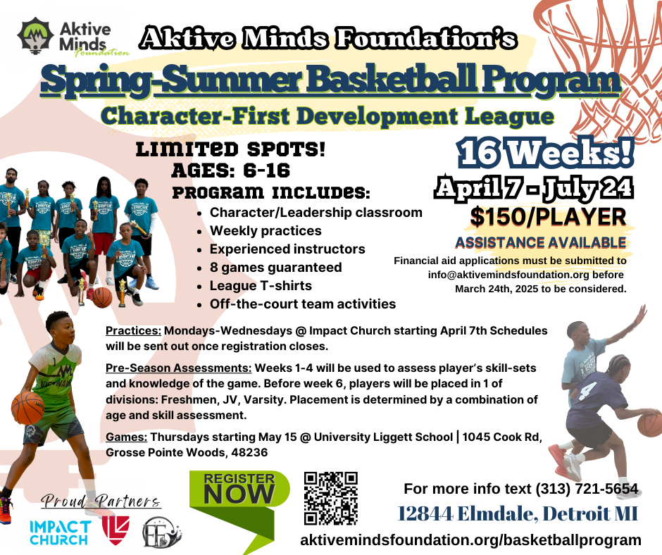 Campaign cover image for Spring-Summer 2025 AMF Basketball Program