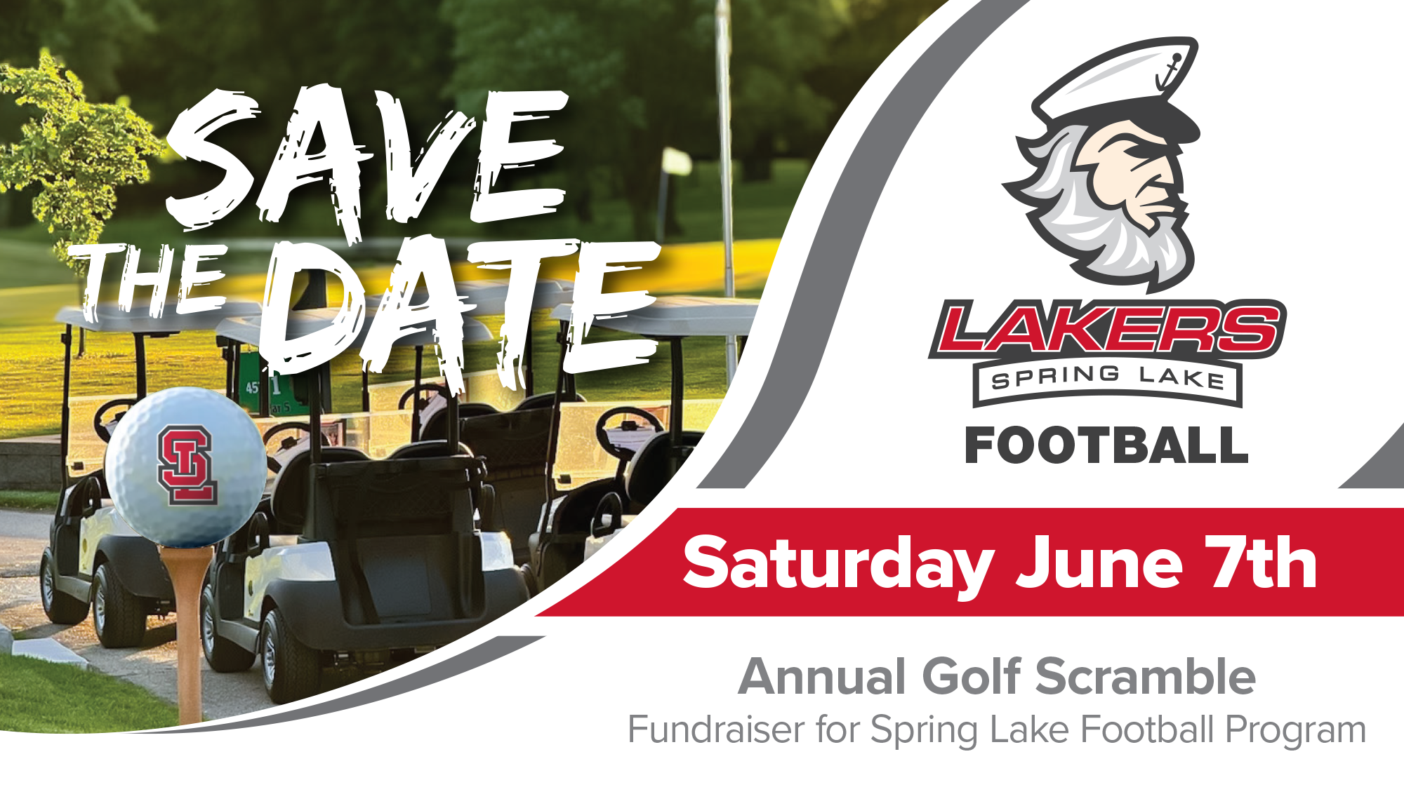 Campaign cover image for 2025 Spring Lake Football Scramble