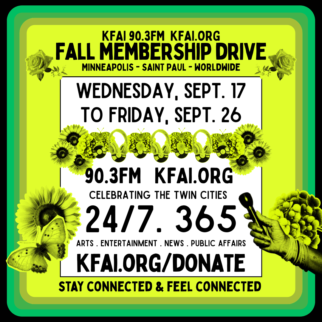 Campaign cover image for KFAI Fall Drive 2025
