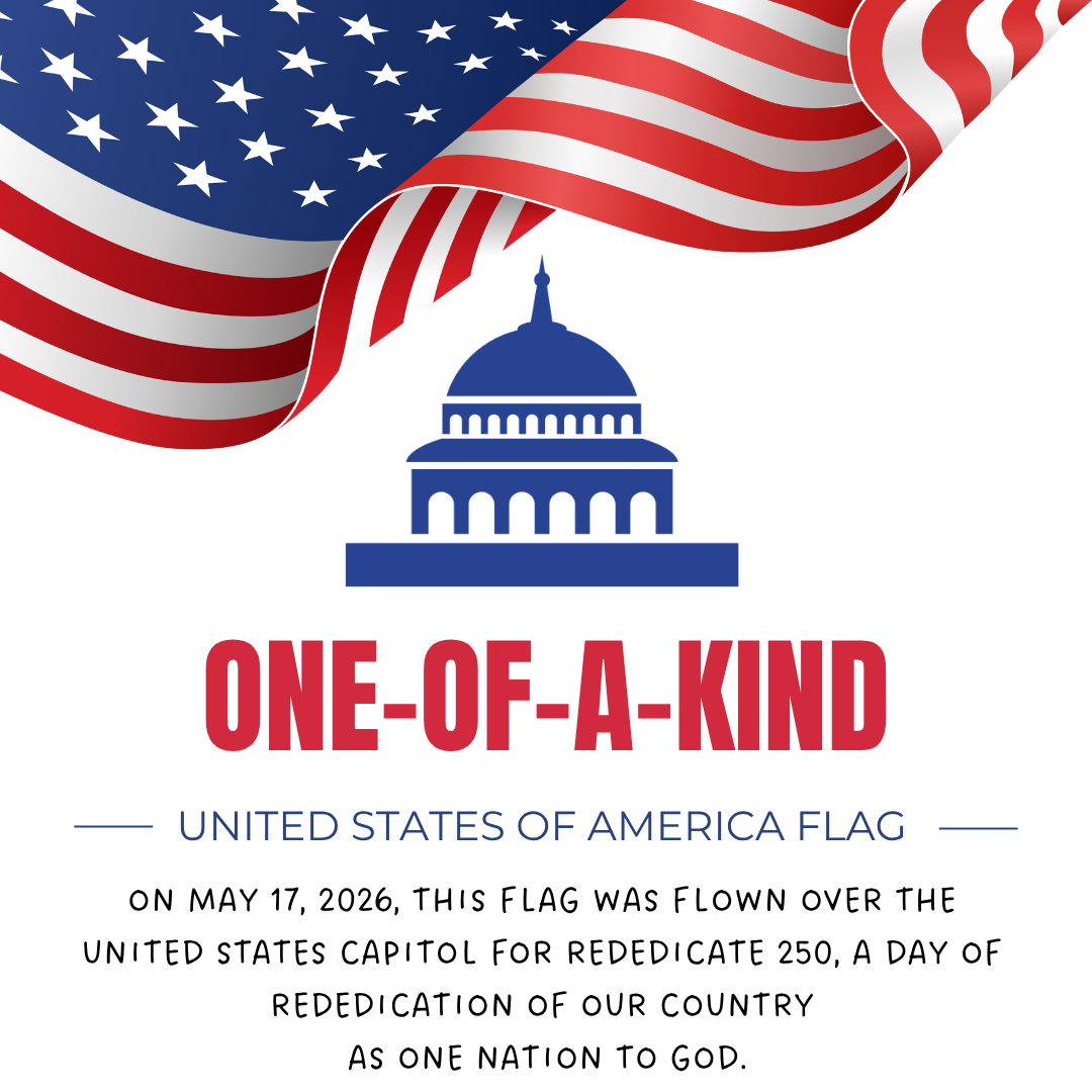 Campaign cover image for A Flag of Faith & Freedom: America's Rededication as One Nation Under God on the 250th Anniversary