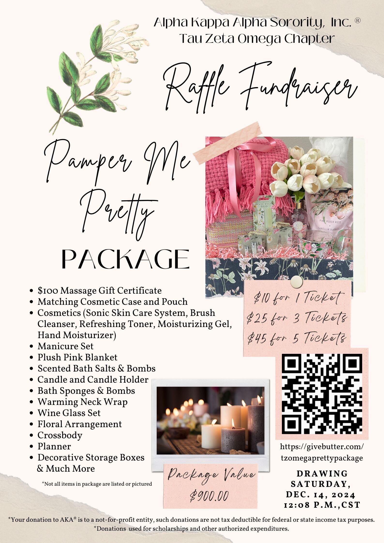 Campaign cover image for Pamper Me Pretty Package