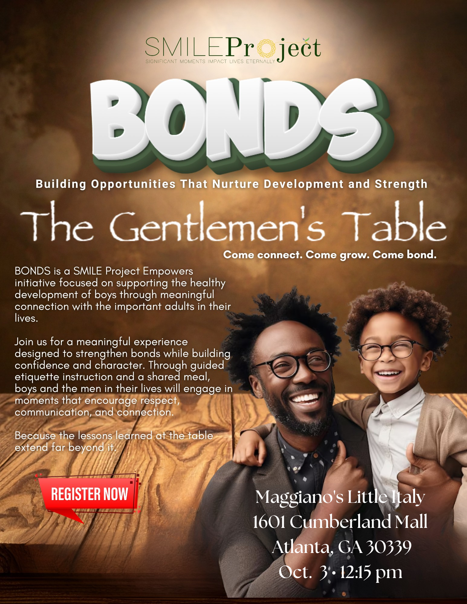 Campaign cover image for BONDS: The Gentlemen's Table