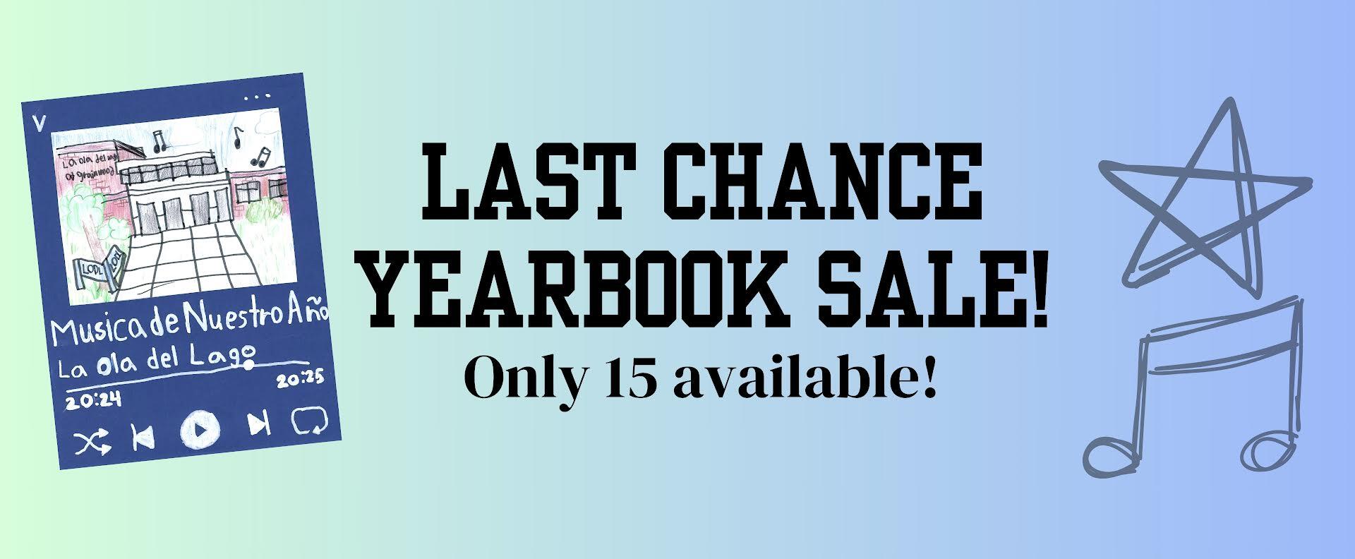 Campaign cover image for 2024-25 Last Chance Yearbooks