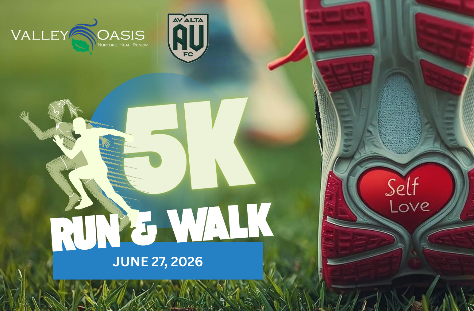 Campaign cover image for Self-Love 5K Run & Walk