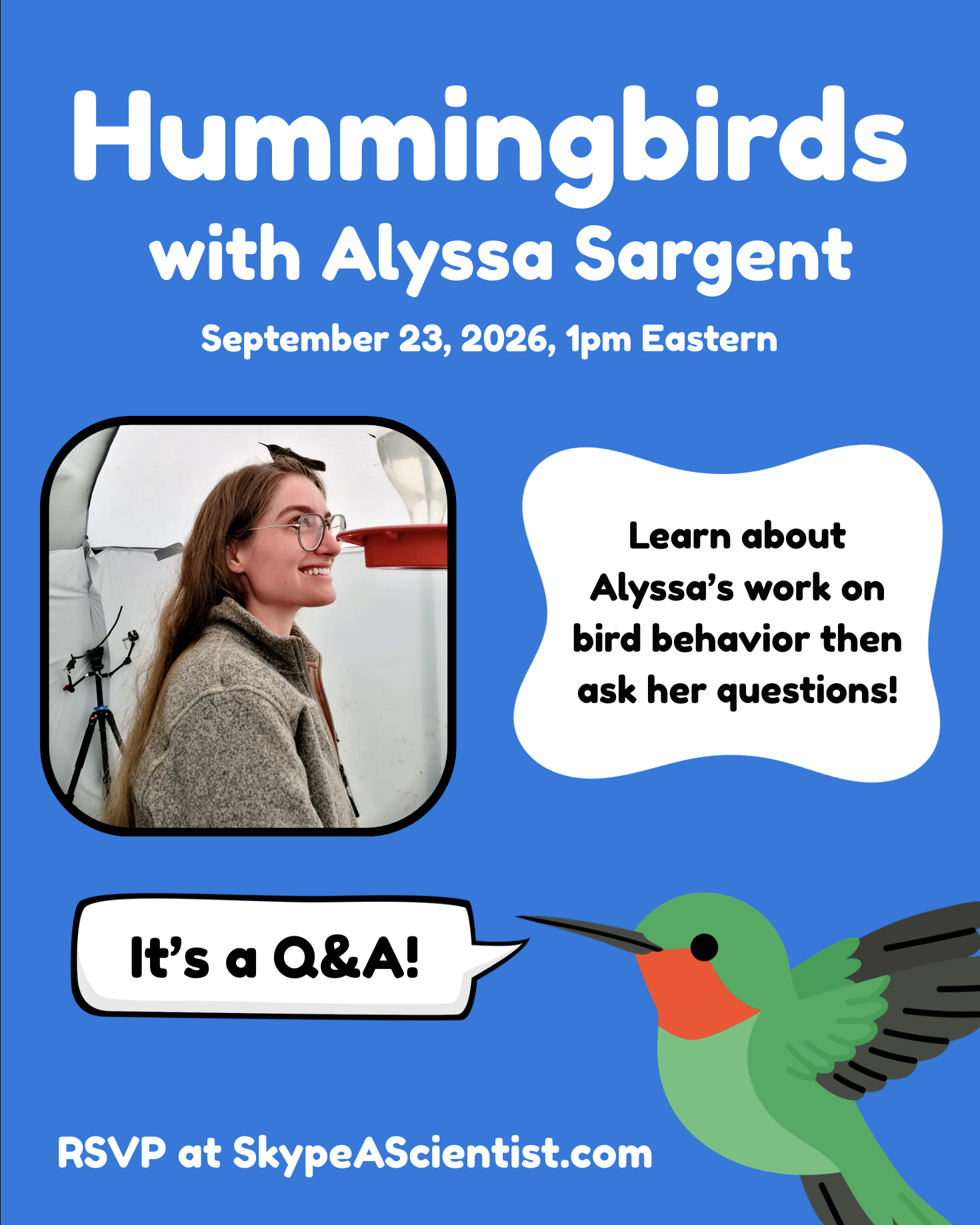 Campaign cover image for Hummingbirds