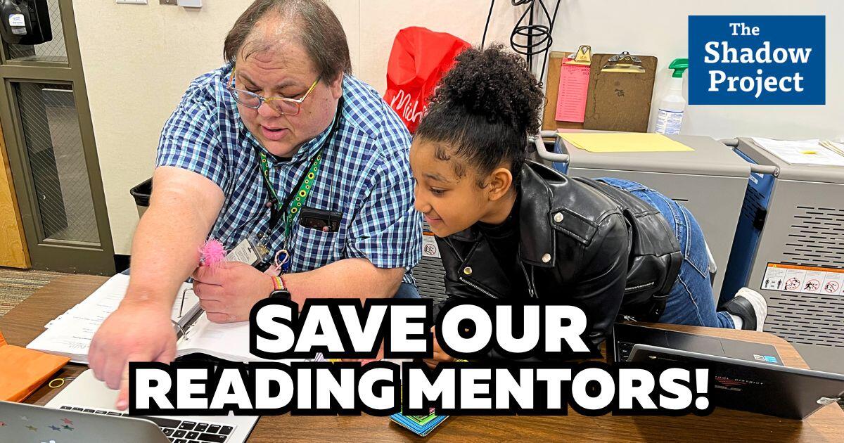 Campaign cover image for Save Our Reading Mentors