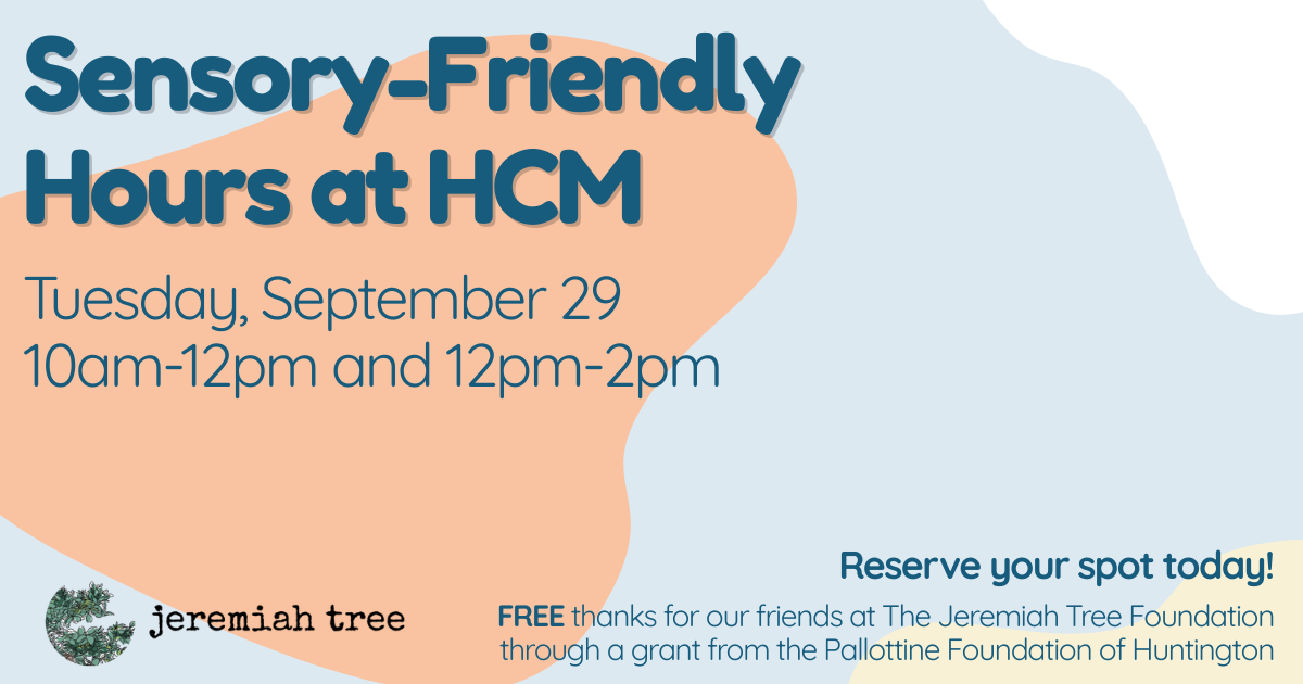 Campaign cover image for Sensory Friendly Hours at HCM - September 29
