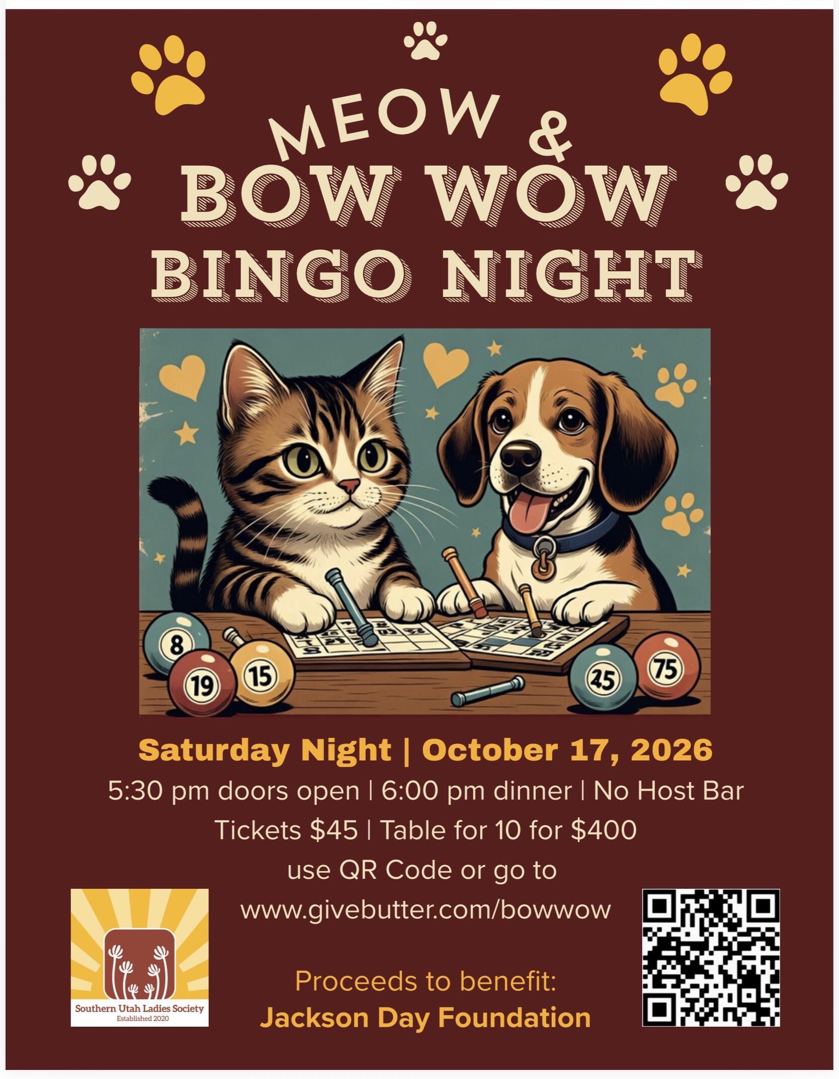 Campaign cover image for Meow & BowWow Bingo