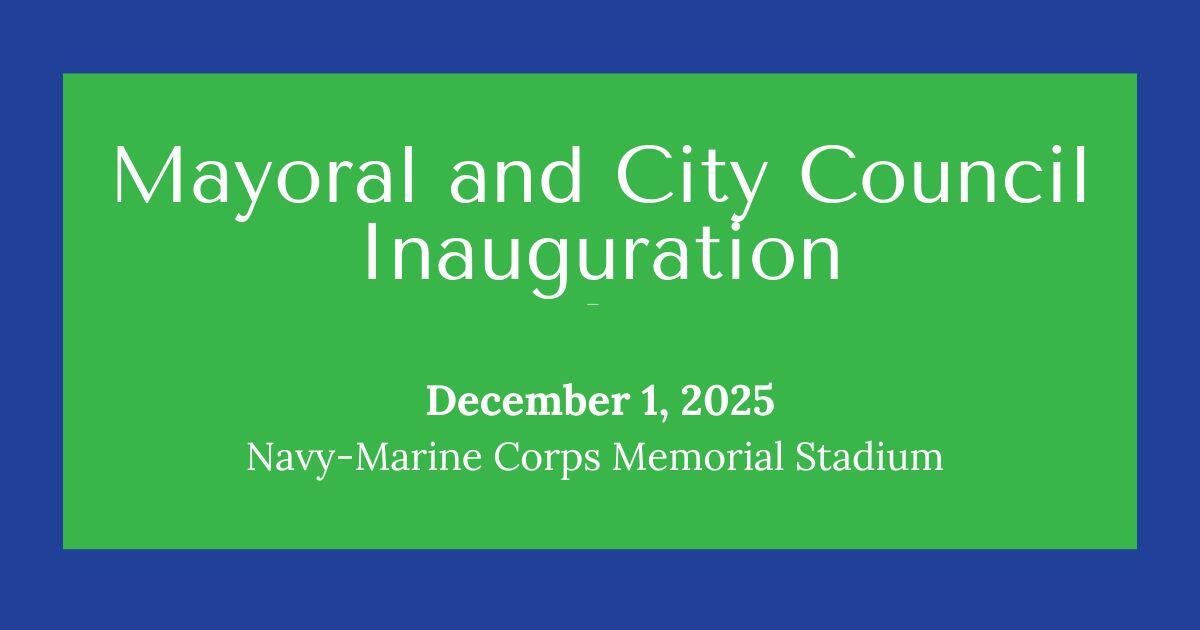 Campaign cover image for Official Ceremony & Reception to Celebrate the New Annapolis Mayor and Incoming City Council