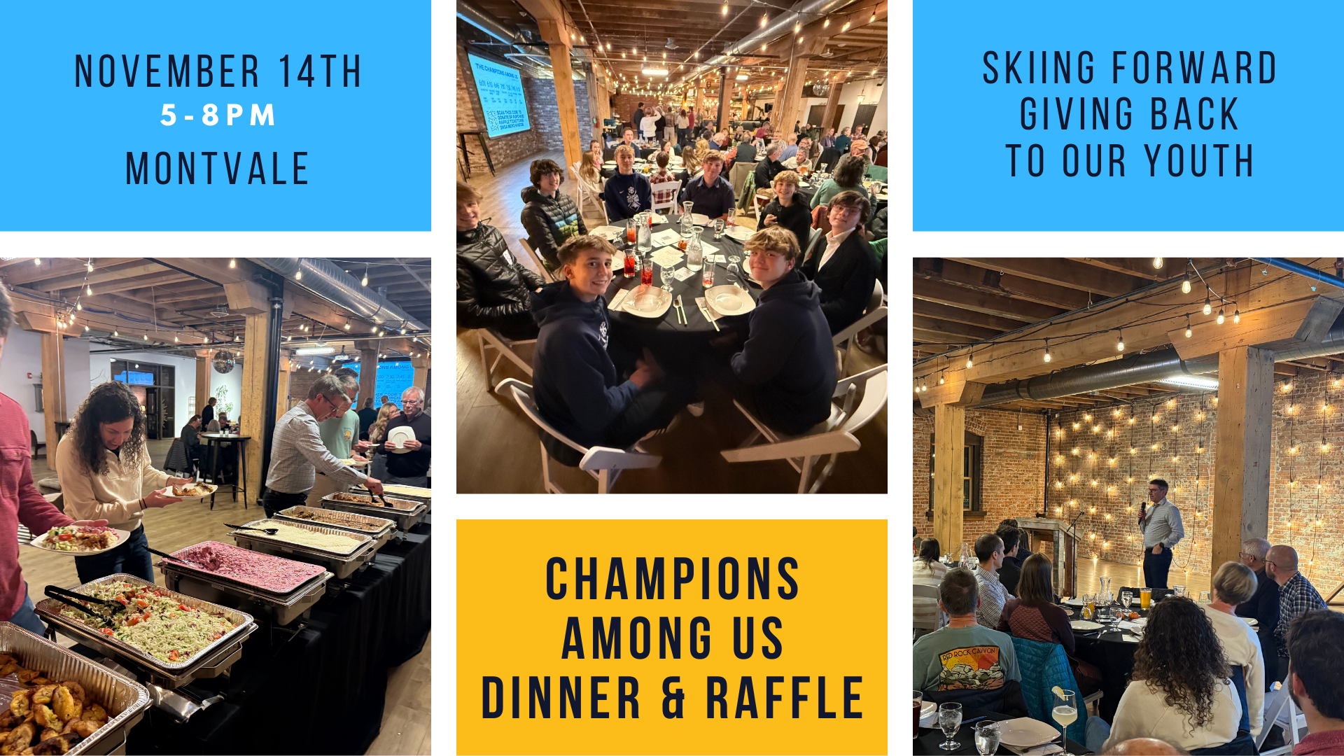 Campaign cover image for Champions Dinner 2025