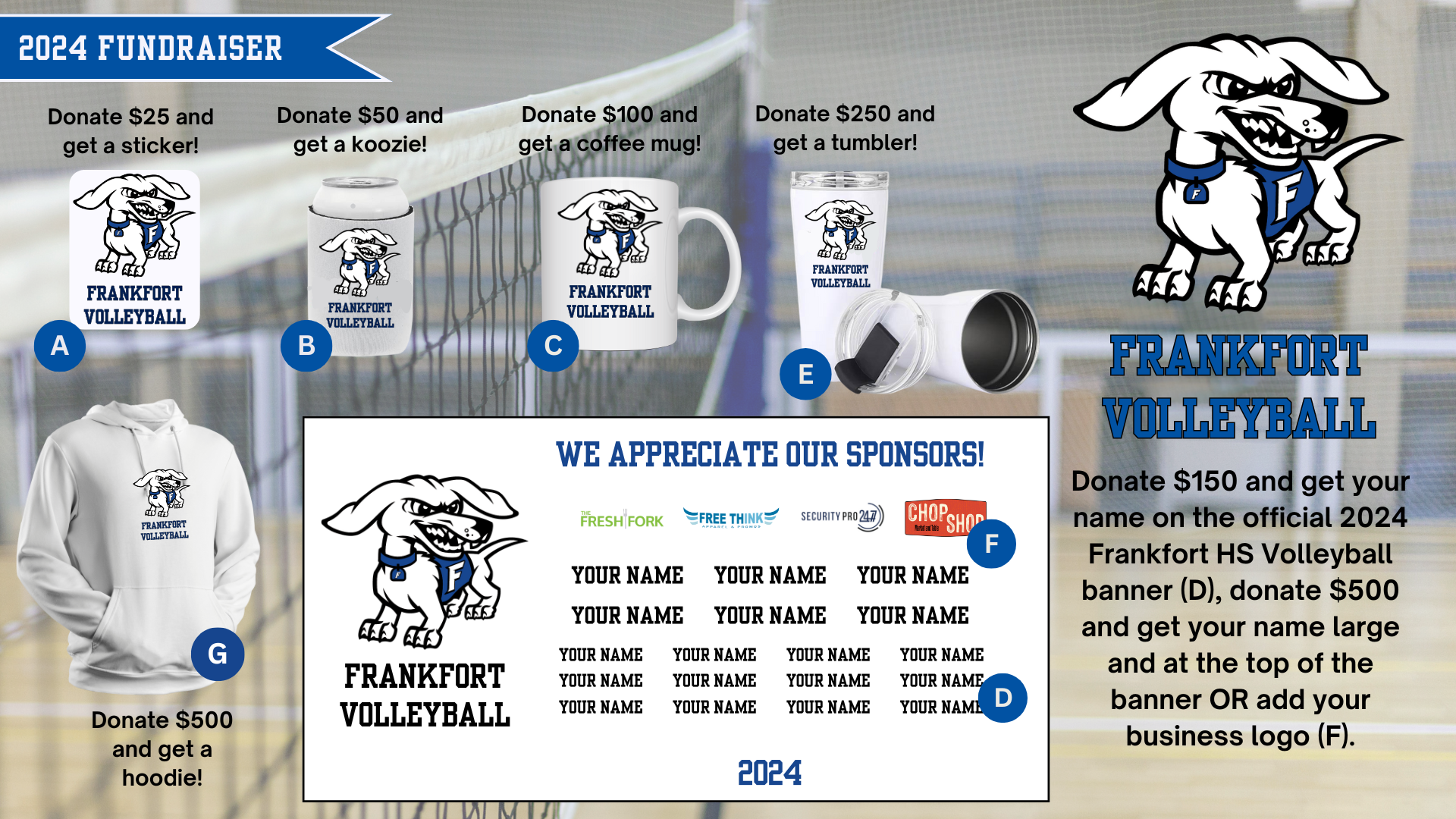 Campaign cover image for Support Frankfort Volleyball!