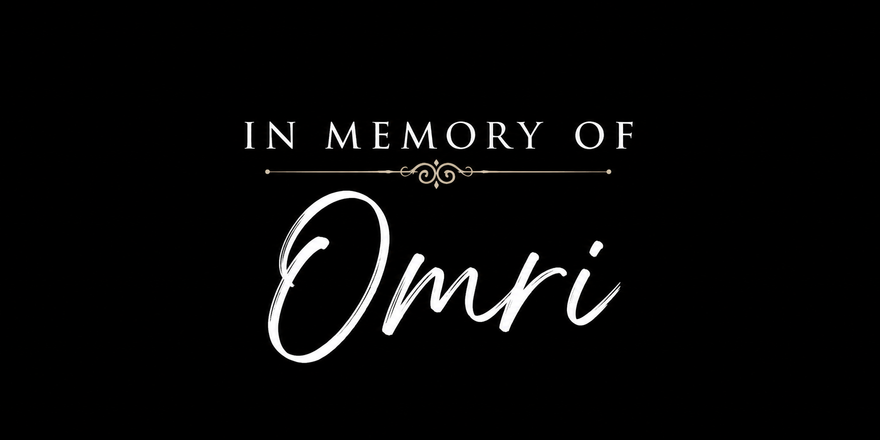 Campaign cover image for In Memory of Omri