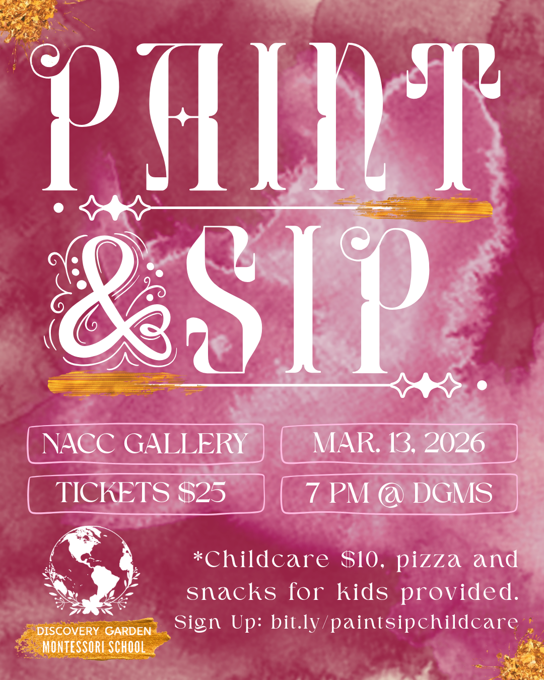 Campaign cover image for Create & Sip with DGMS