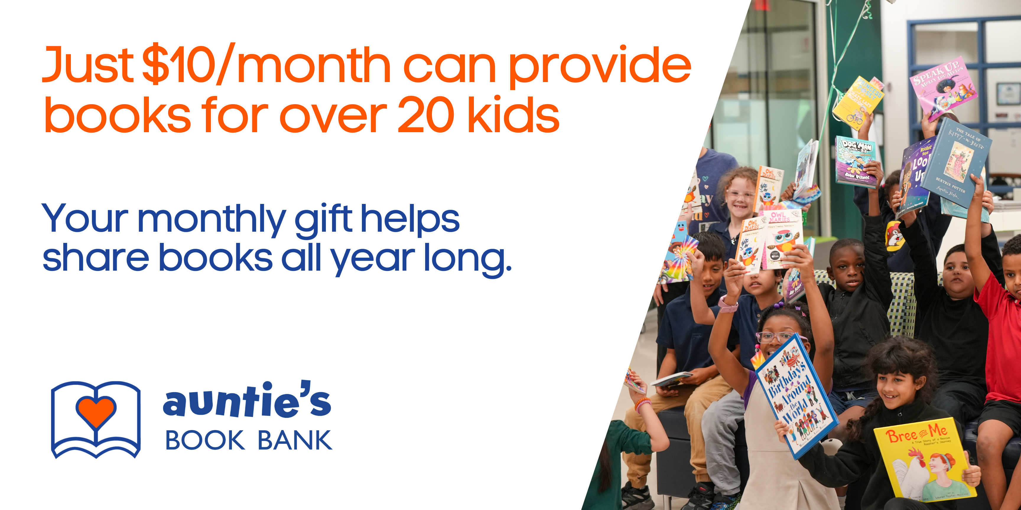 Campaign cover image for Books for Brighter Futures