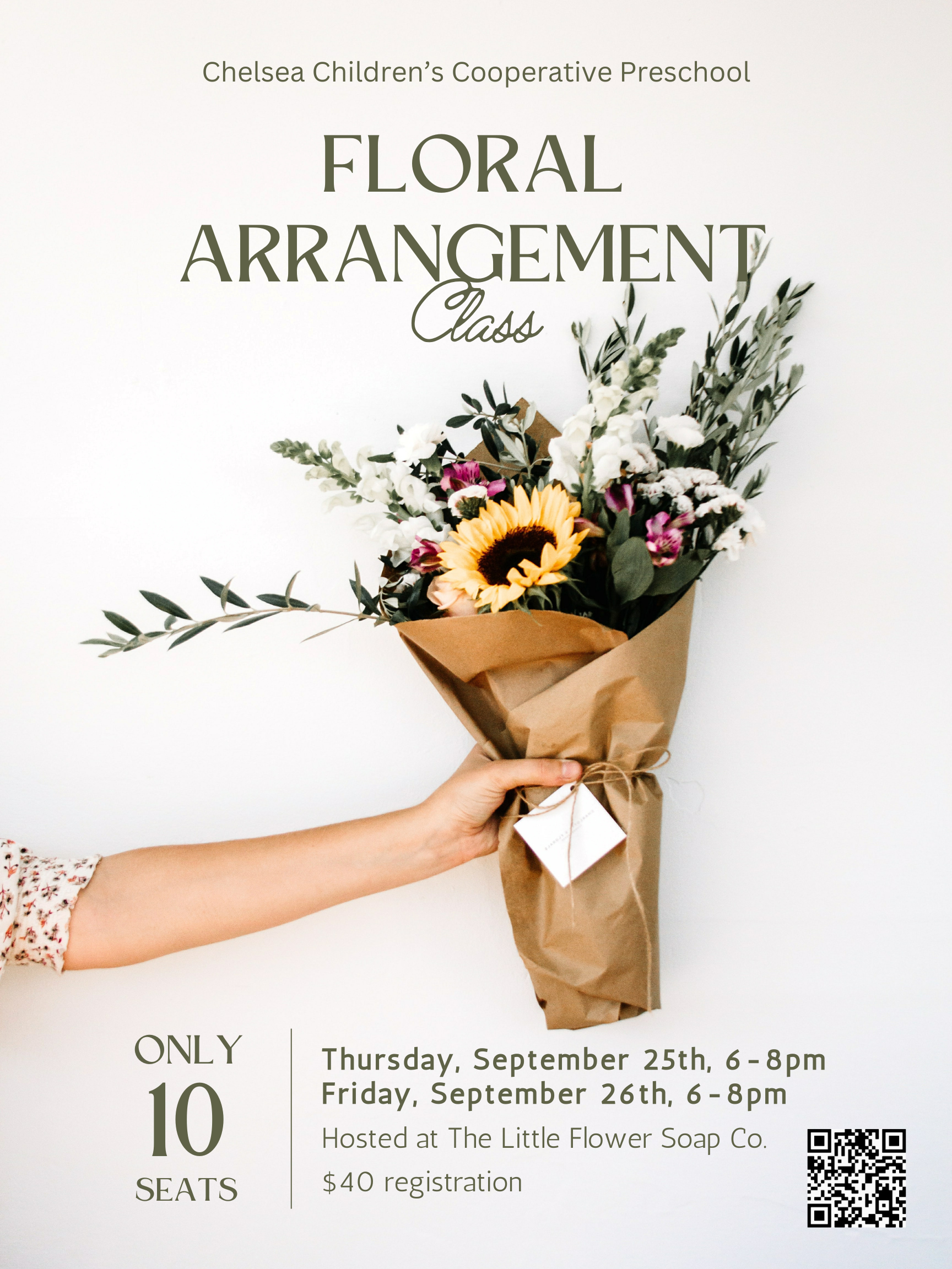 Campaign cover image for Floral Arrangement Class