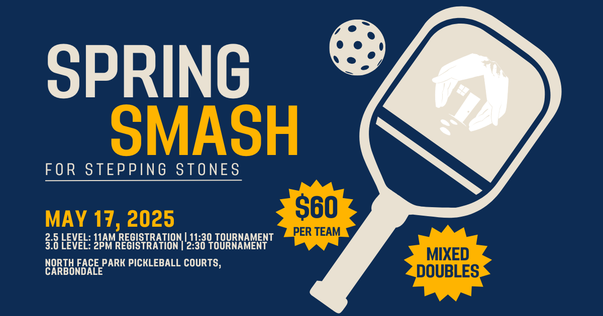 Campaign cover image for Spring Smash for Stepping Stones: Pickleball Tournament!