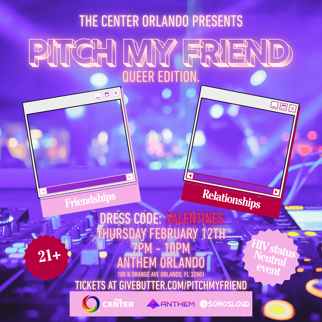 Campaign cover image for Pitch My Friend! Queer Edition