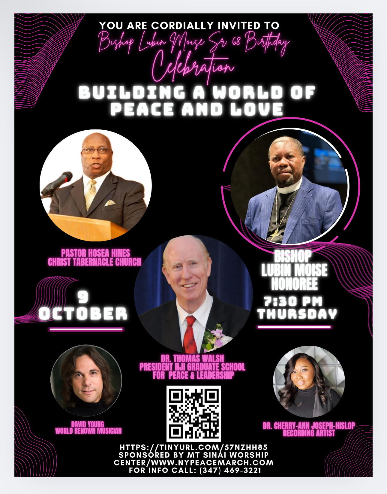 Campaign cover image for Bishop Lubin Moise Sr. 68 th Birthday Celebration