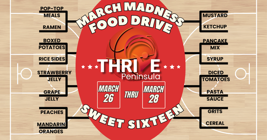 Campaign cover image for March Madness @ THRIVE Peninsula