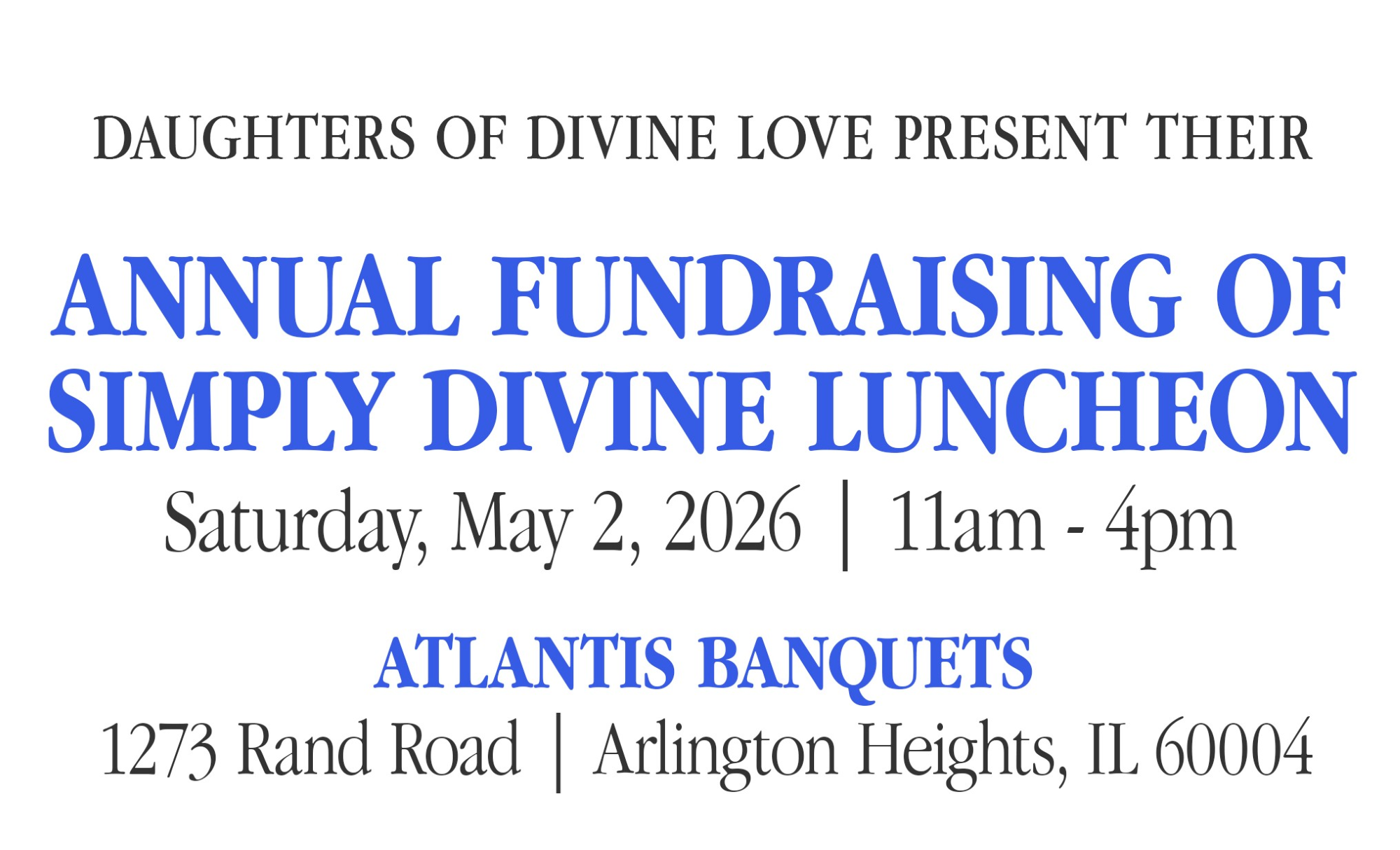 Campaign cover image for 415-Benefit Luncheon