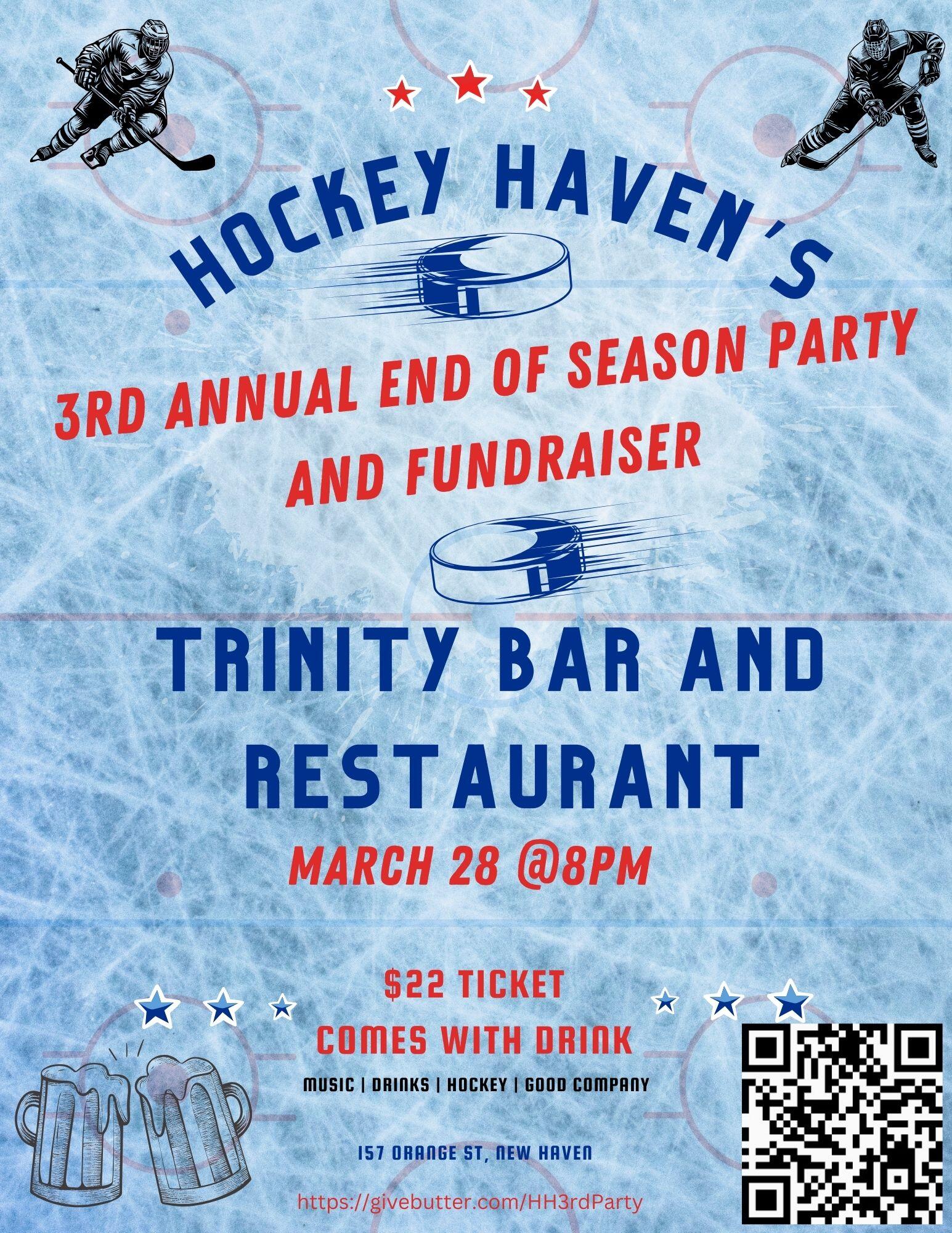Campaign cover image for 3rd Annual Hockey Haven End of the Season Party and Fundraiser