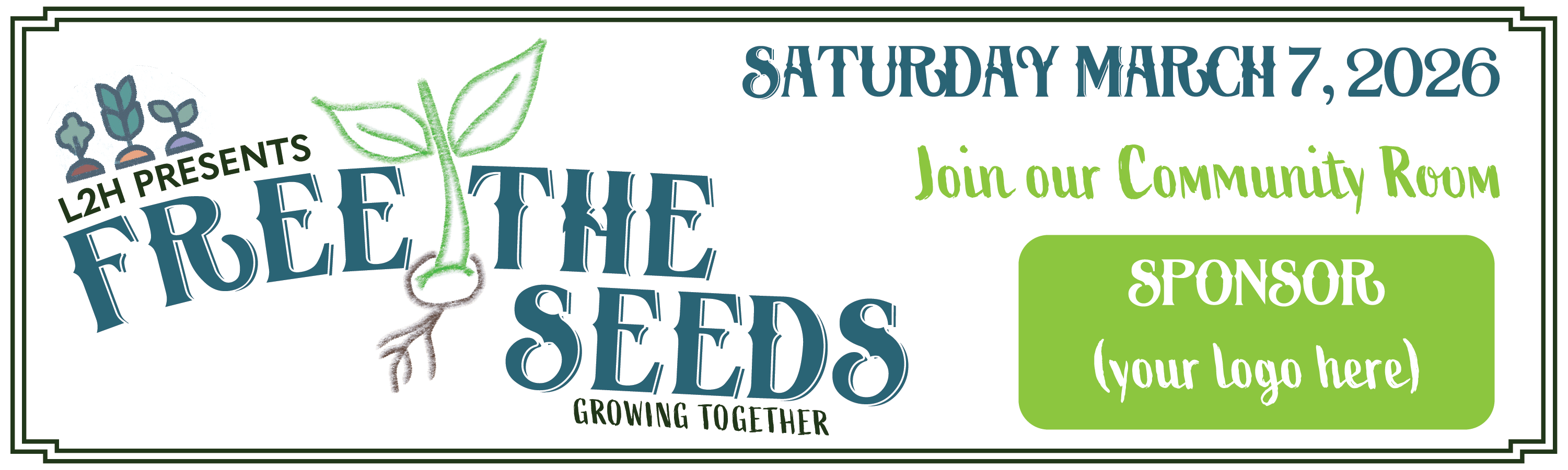 Campaign cover image for 2026 Community Room & Sponsor Registration