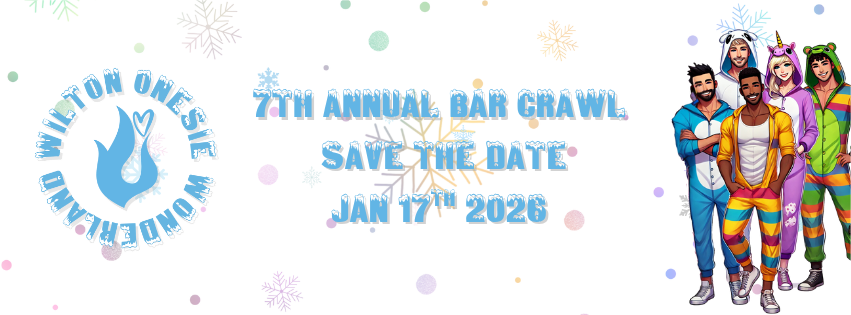 Campaign cover image for Wilton Onesie Wonderland Bar Crawl 2026