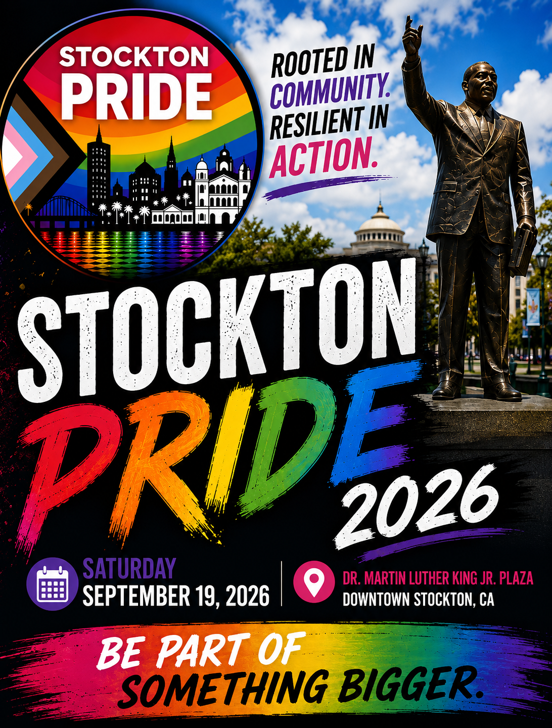 Campaign cover image for 2026 Stockton Pride Festival Celebrating 15 years of Pride