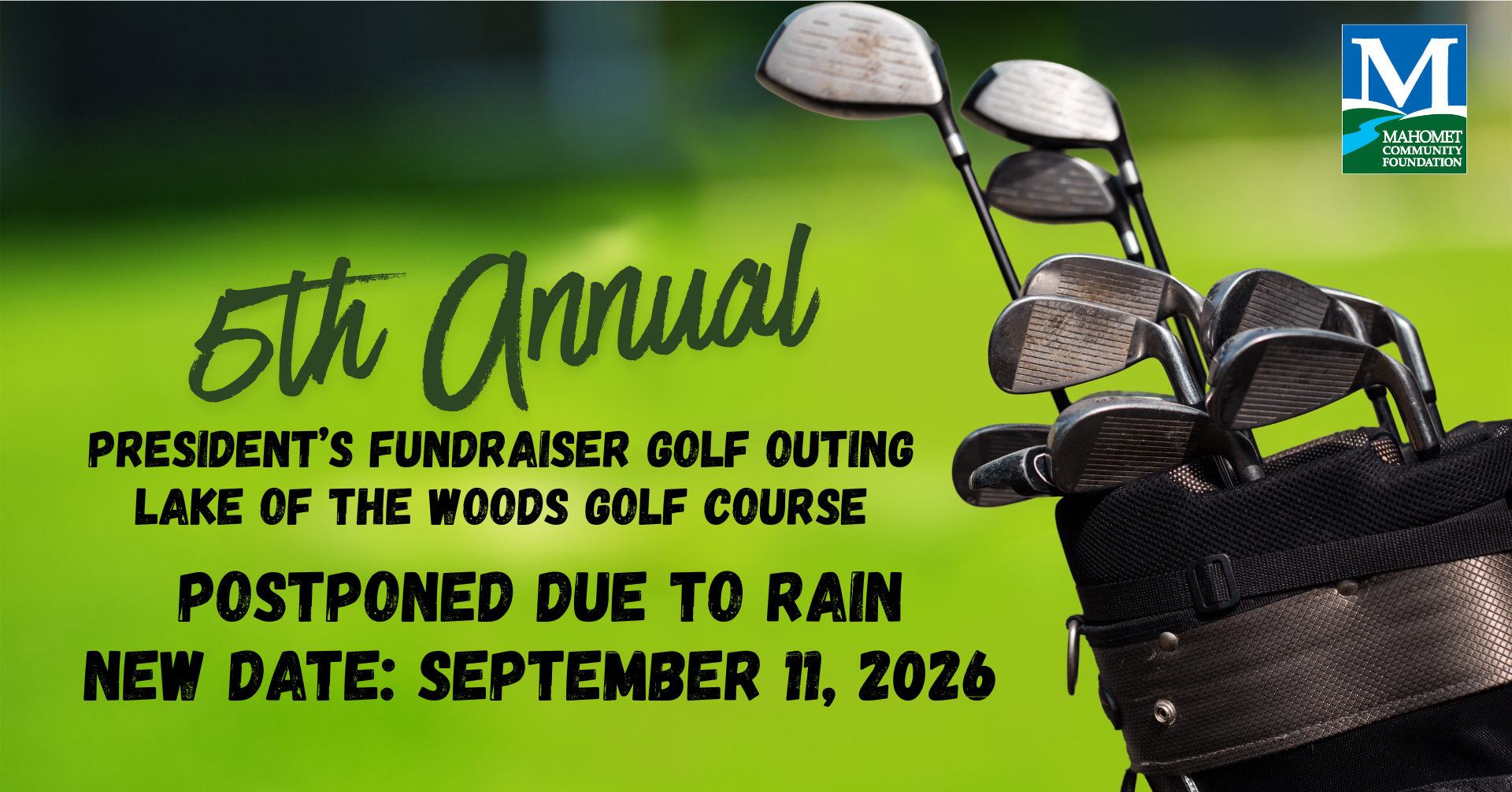 Campaign cover image for 5th Annual President's Fundraiser Golf Outing