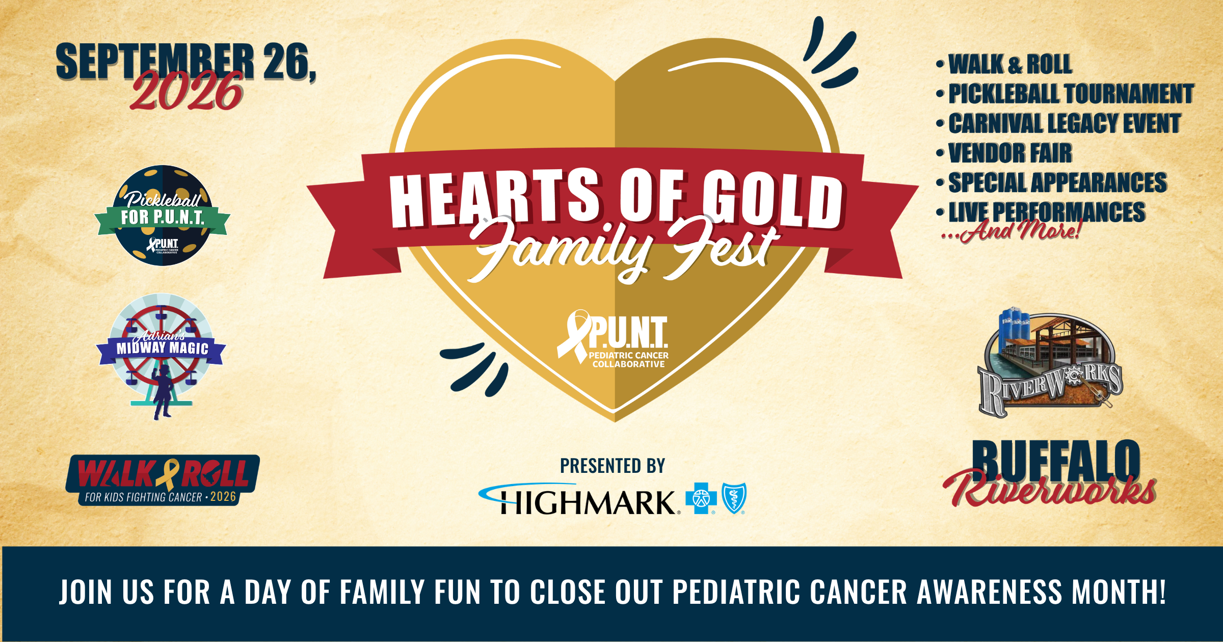 Campaign cover image for 1st Annual Hearts of Gold Family Fest