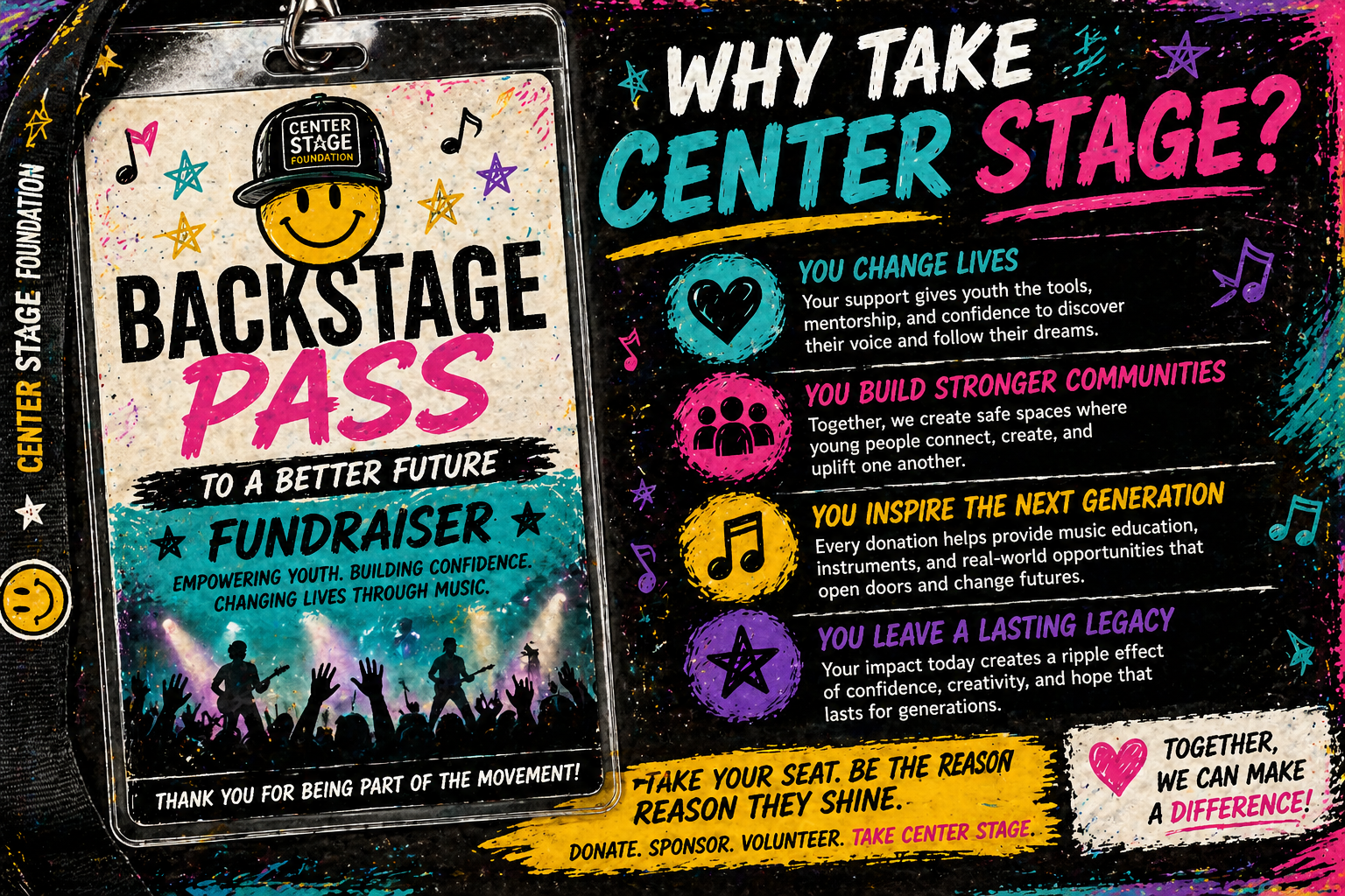 Campaign cover image for MAKE AN IMPACT/CHANGE A LIFE