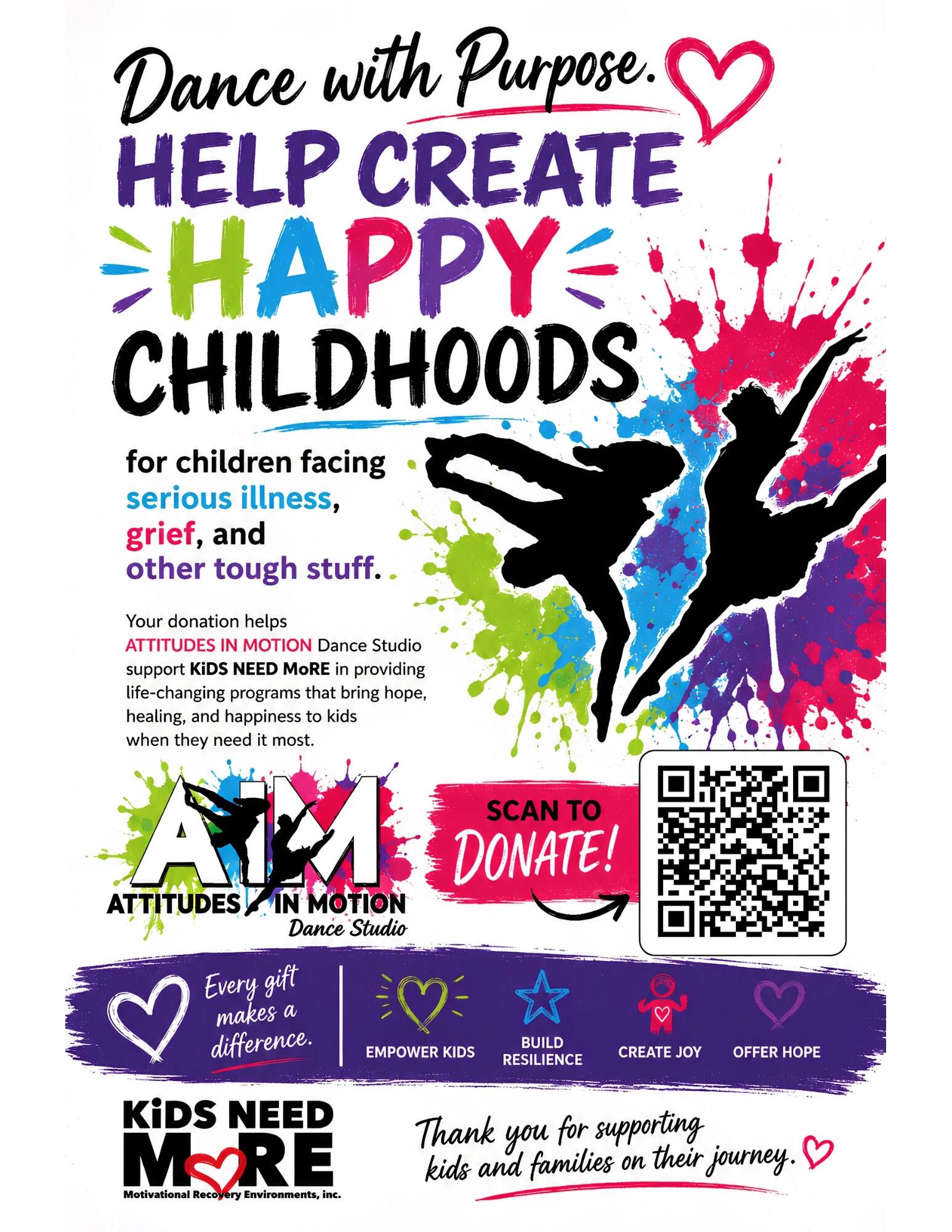 Campaign cover image for Attitudes in Motion for KiDS NEED MoRE