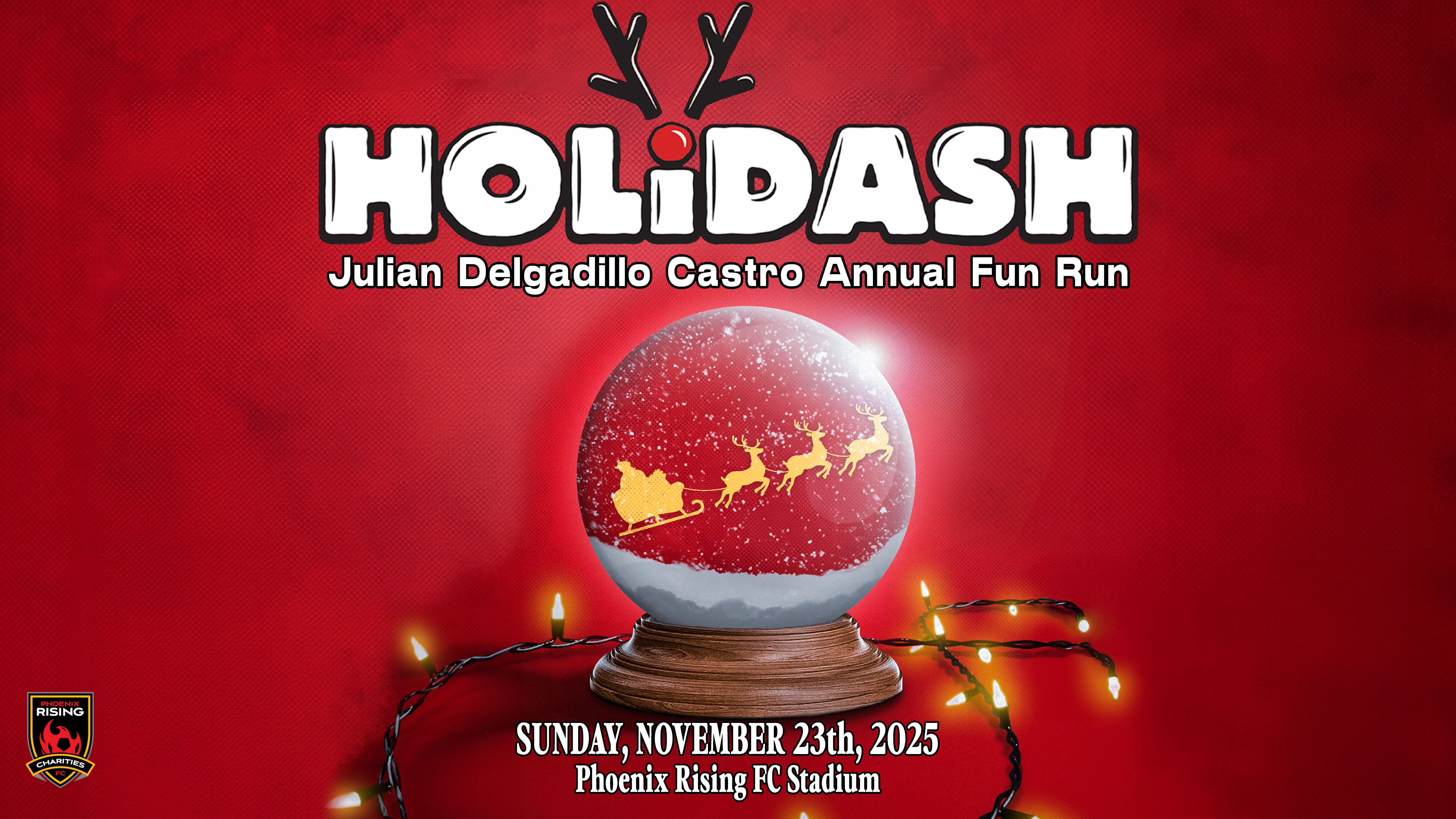 Campaign cover image for The Holidash - 10th Annual Fun Run