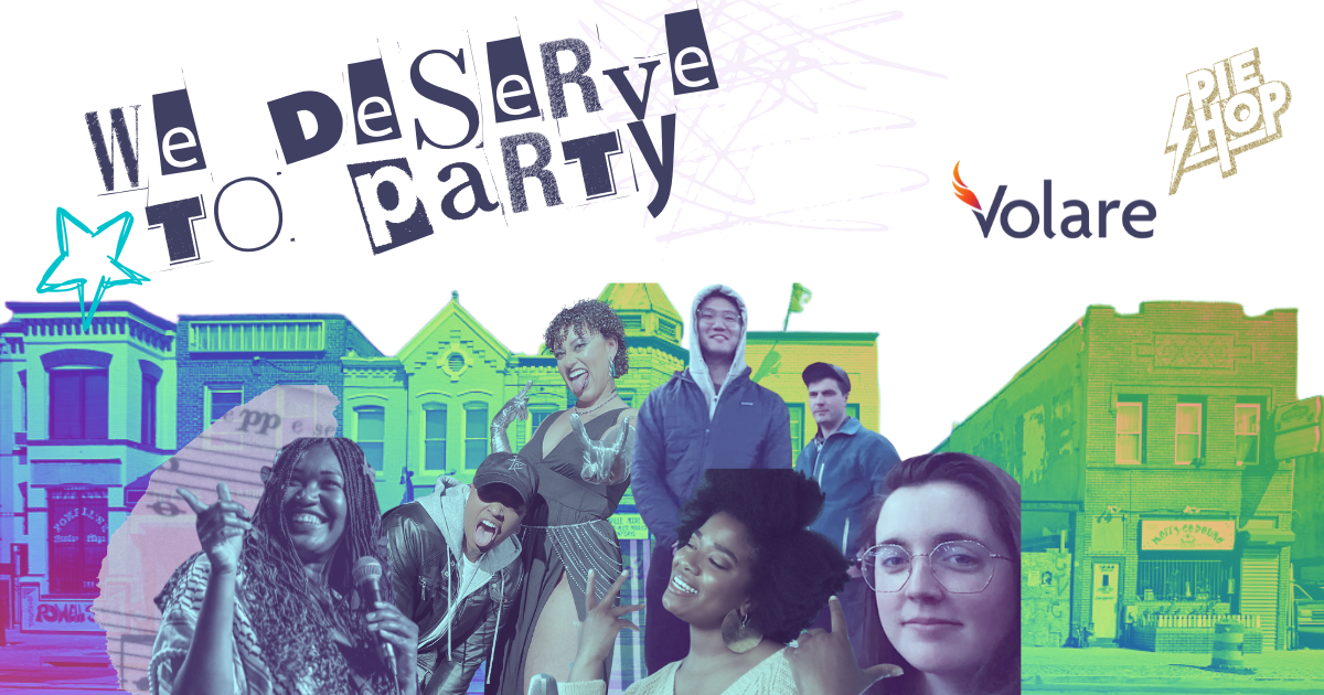 Campaign cover image for We Deserve to Party: A Volare Benefit Concert