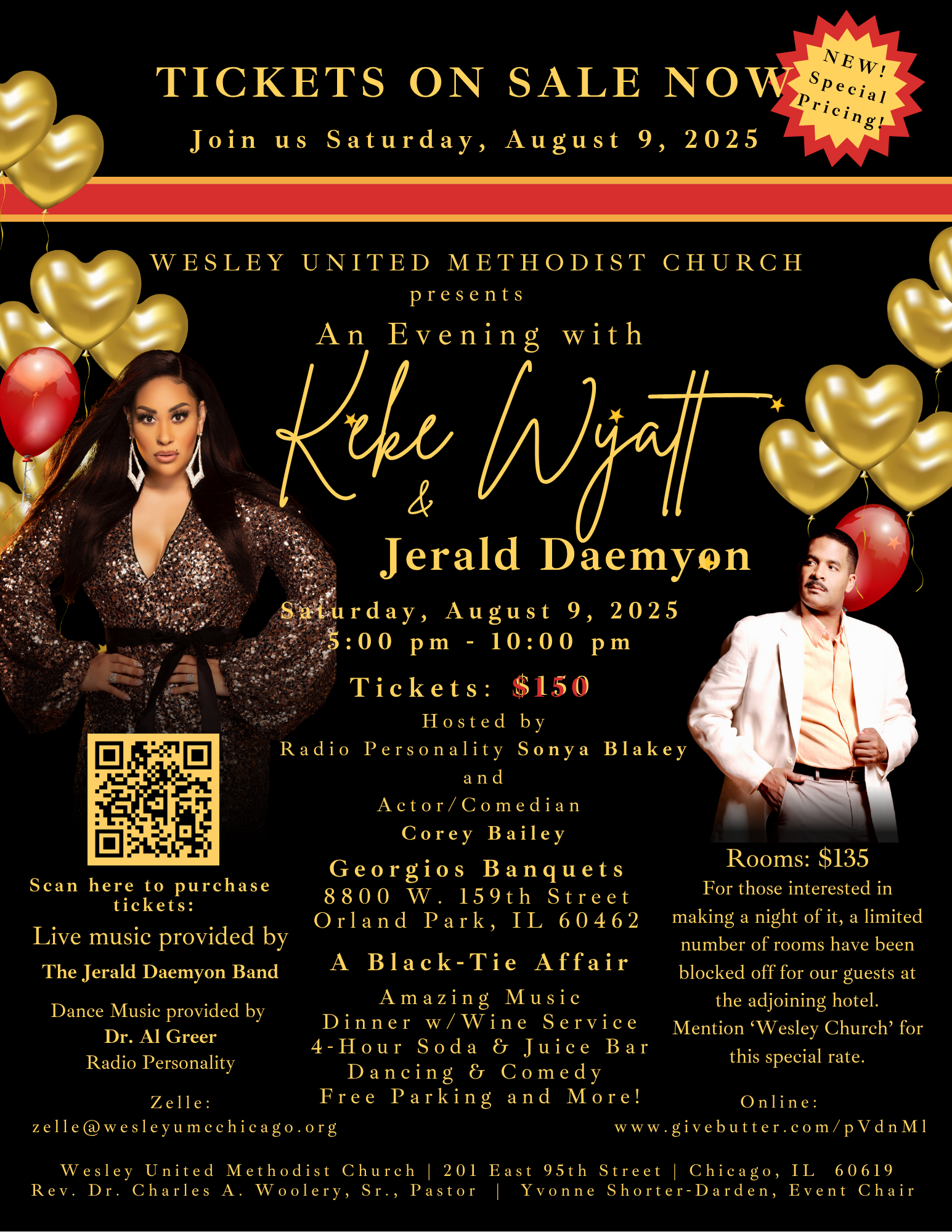 Campaign cover image for An Evening with Keke Wyatt and Jerald Daemyon