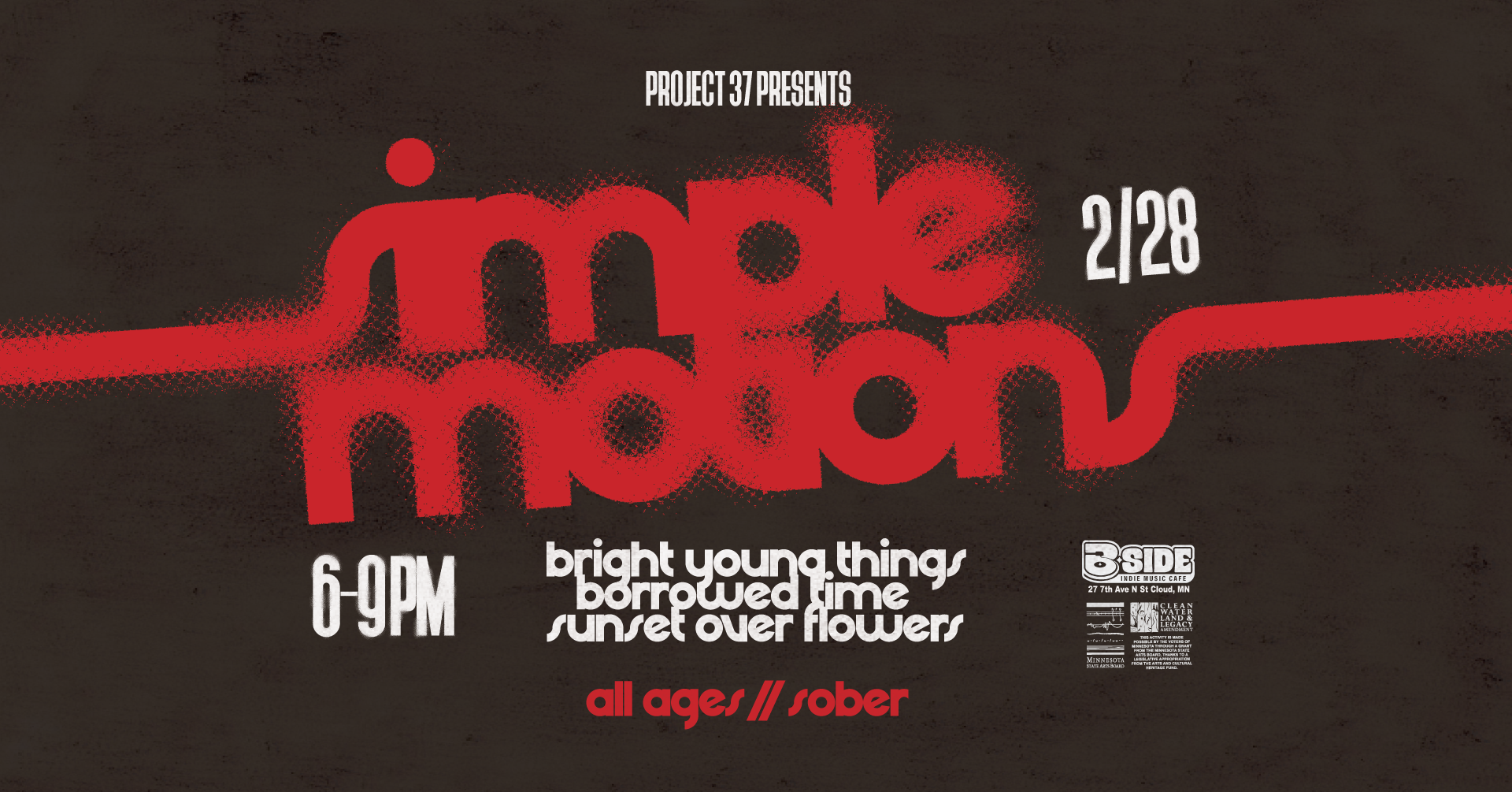 Campaign cover image for SIMPLE MOTIONS // BORROWED TIME // BRIGHT YOUNG THINGS // SUNSETS OVER FLOWERS