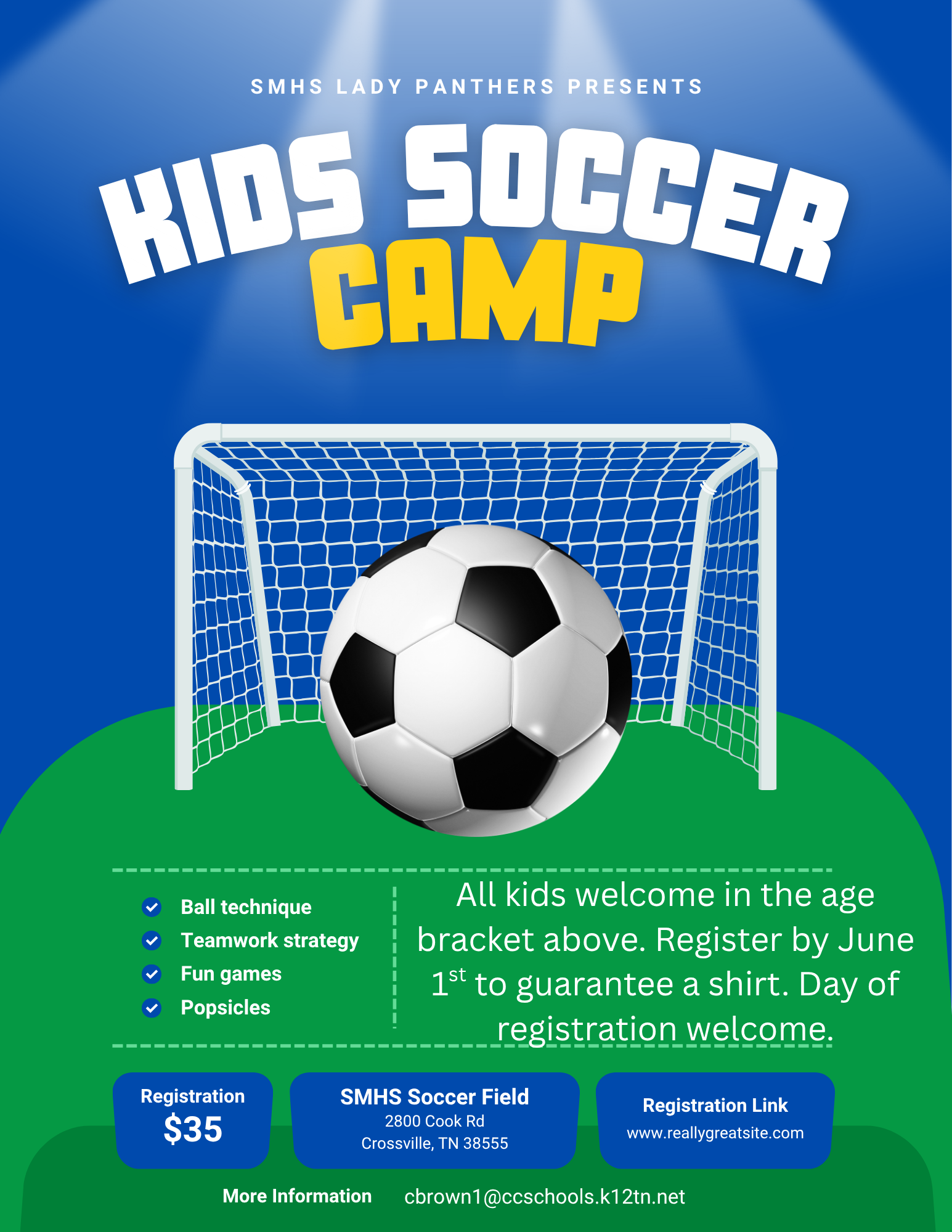 Campaign cover image for 2026 Kids Soccer Camp