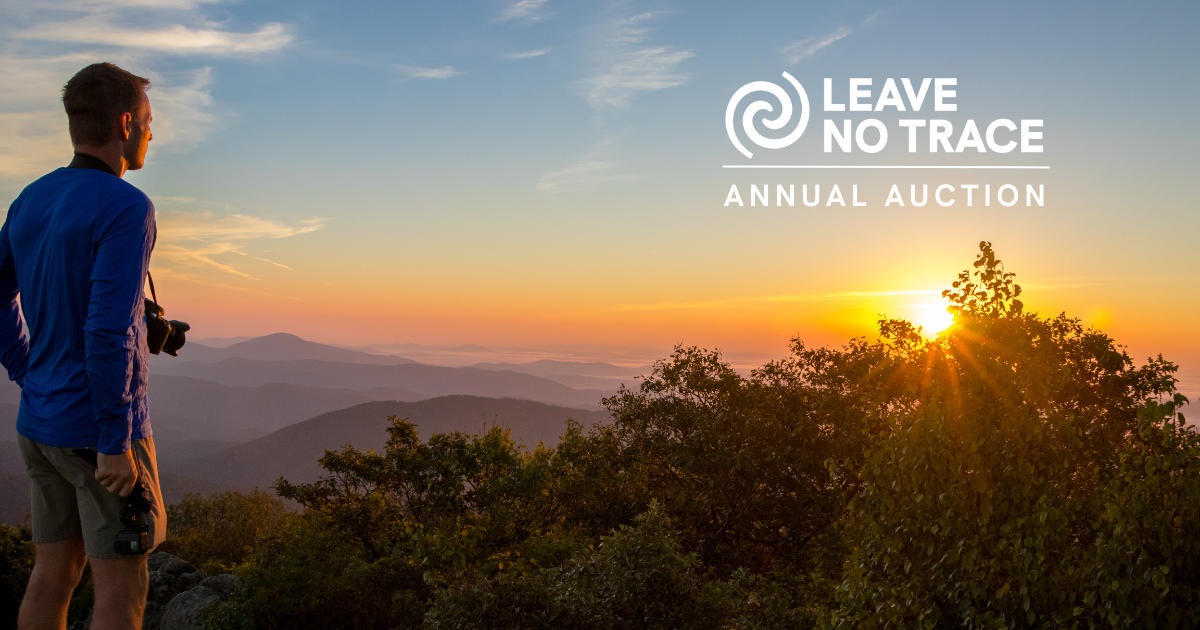 Campaign cover image for Leave No Trace Virtual Auction Fall 2025