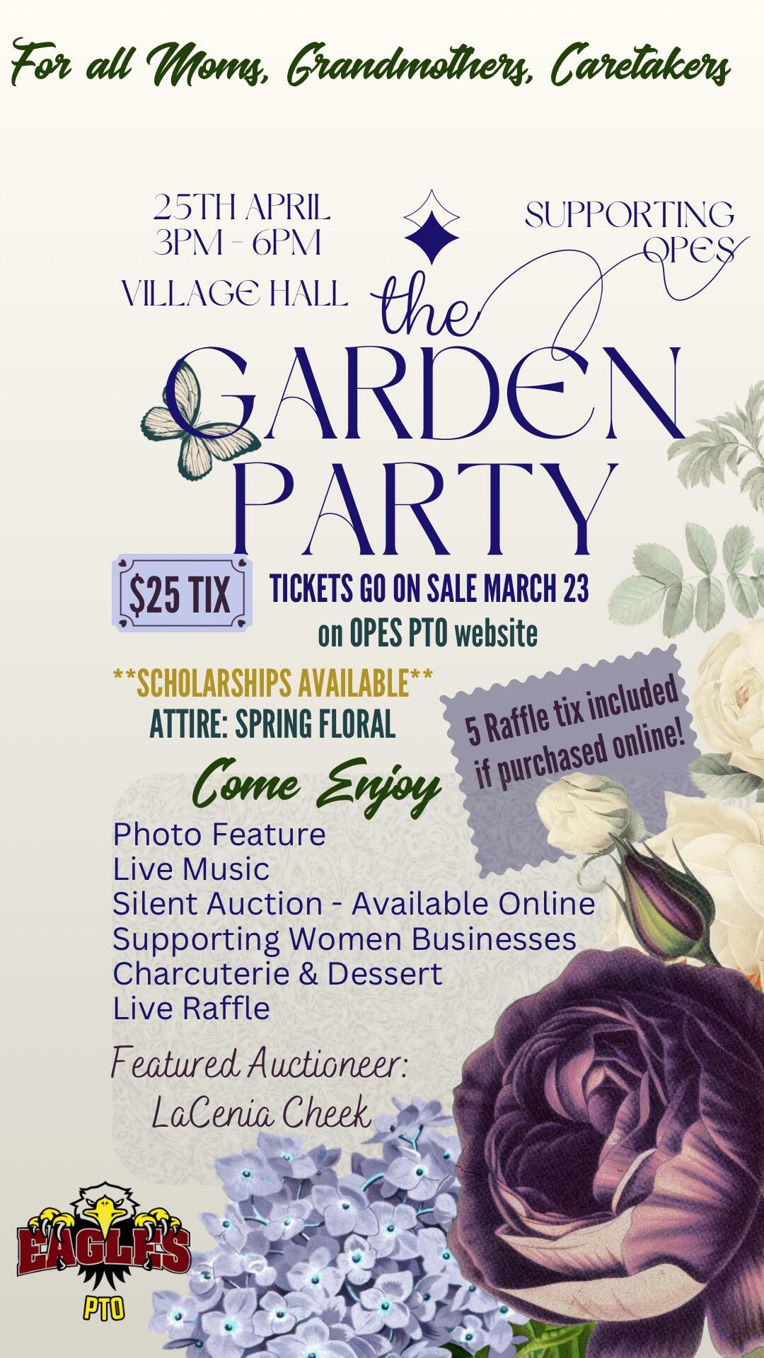 Campaign cover image for The Garden Party: OPES Virtual Silent Auction