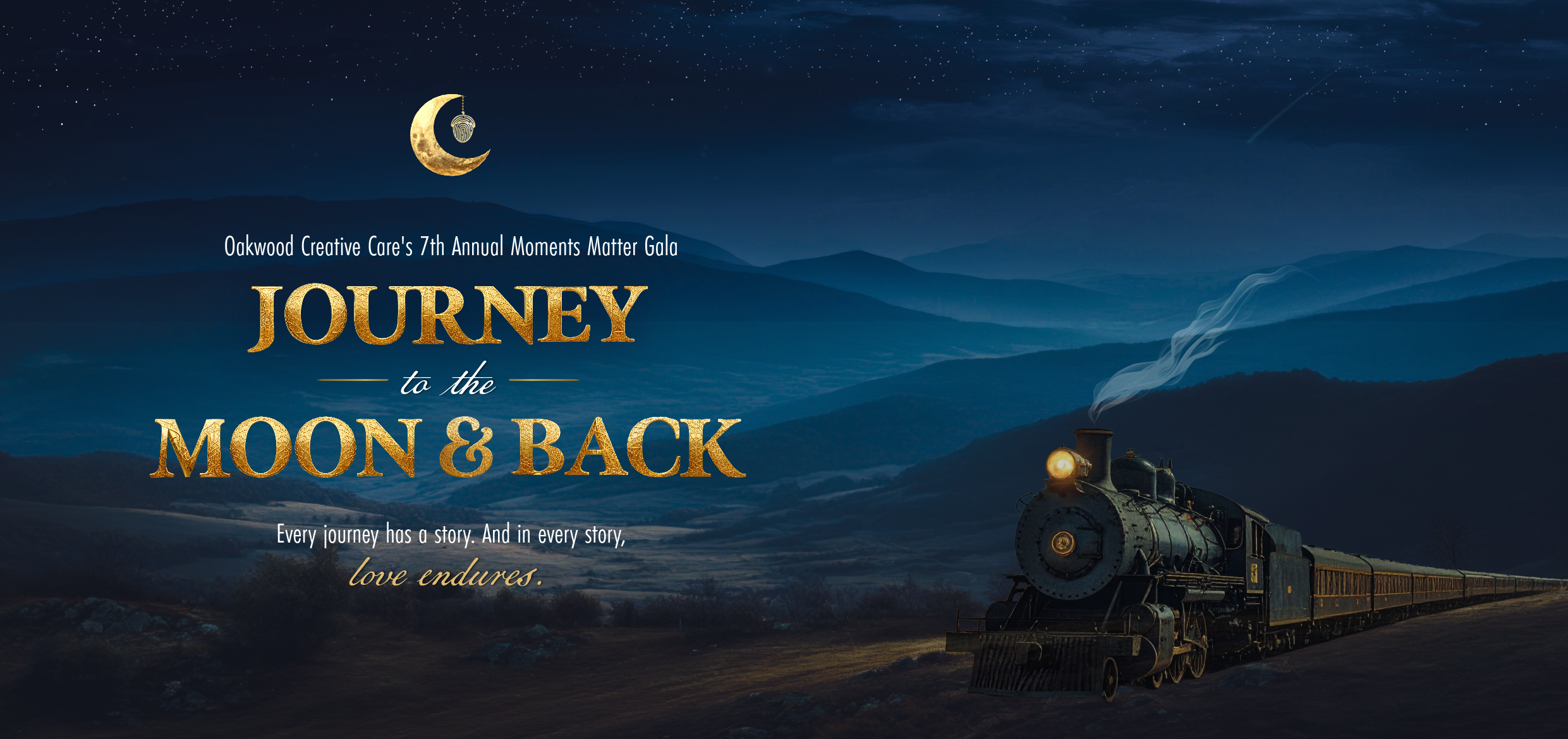 Campaign cover image for Journey to the Moon and Back: 2027 Moments Matter Gala