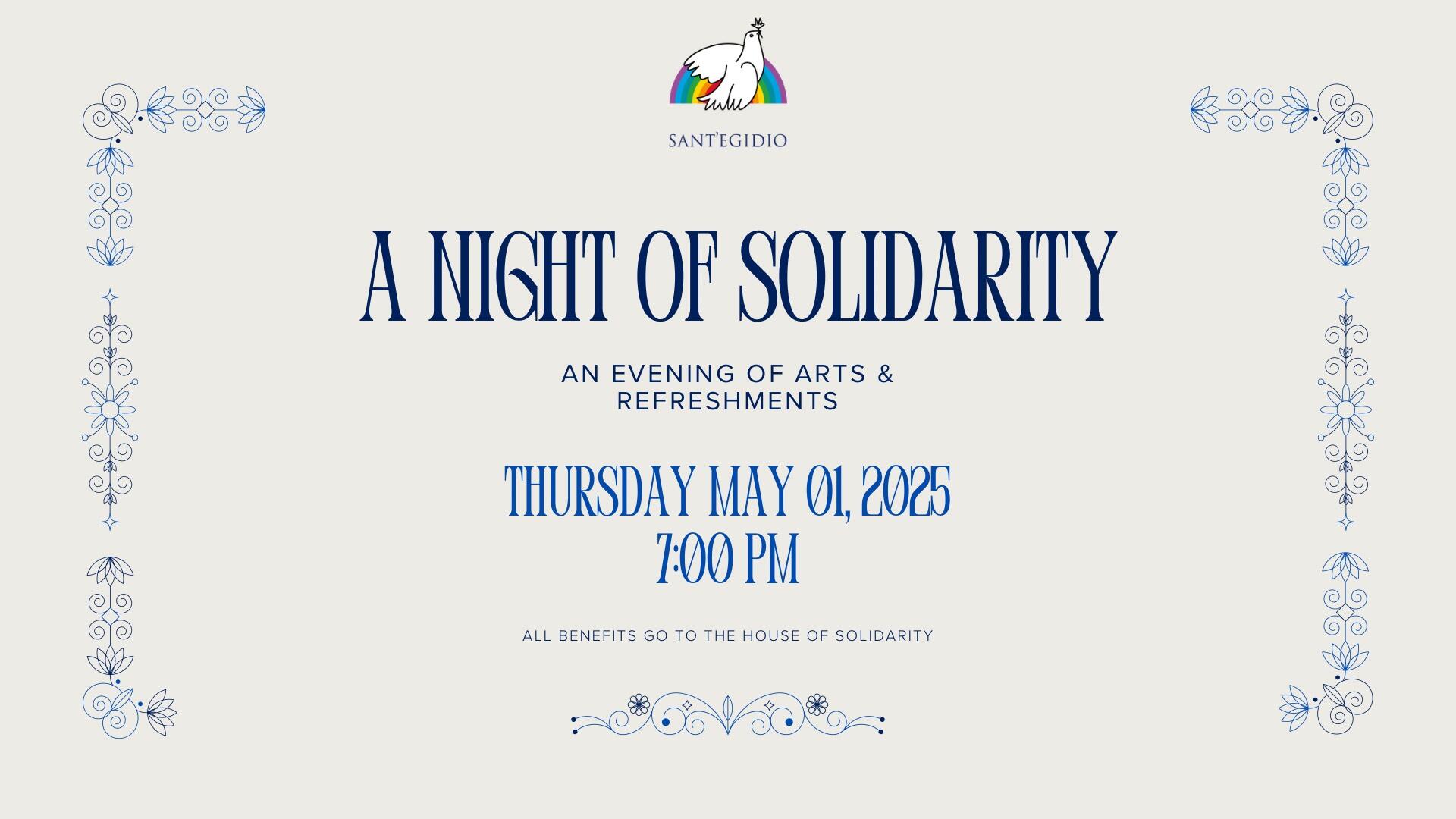 Campaign cover image for A Night of Solidarity